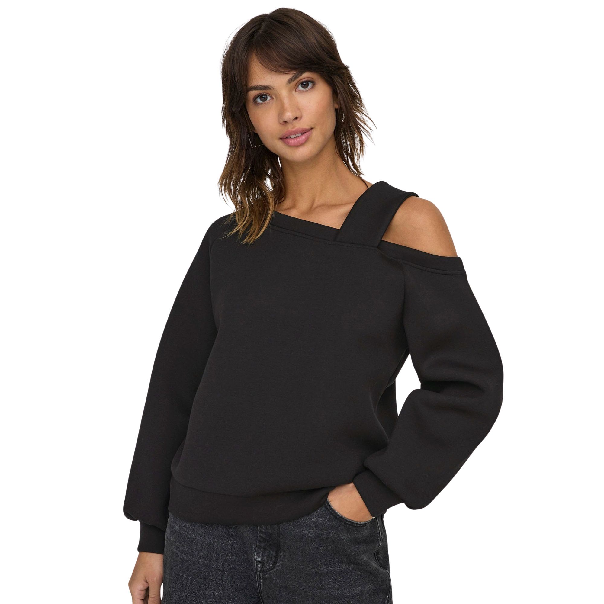 Only Naomi One Shoulder Sweater Dames