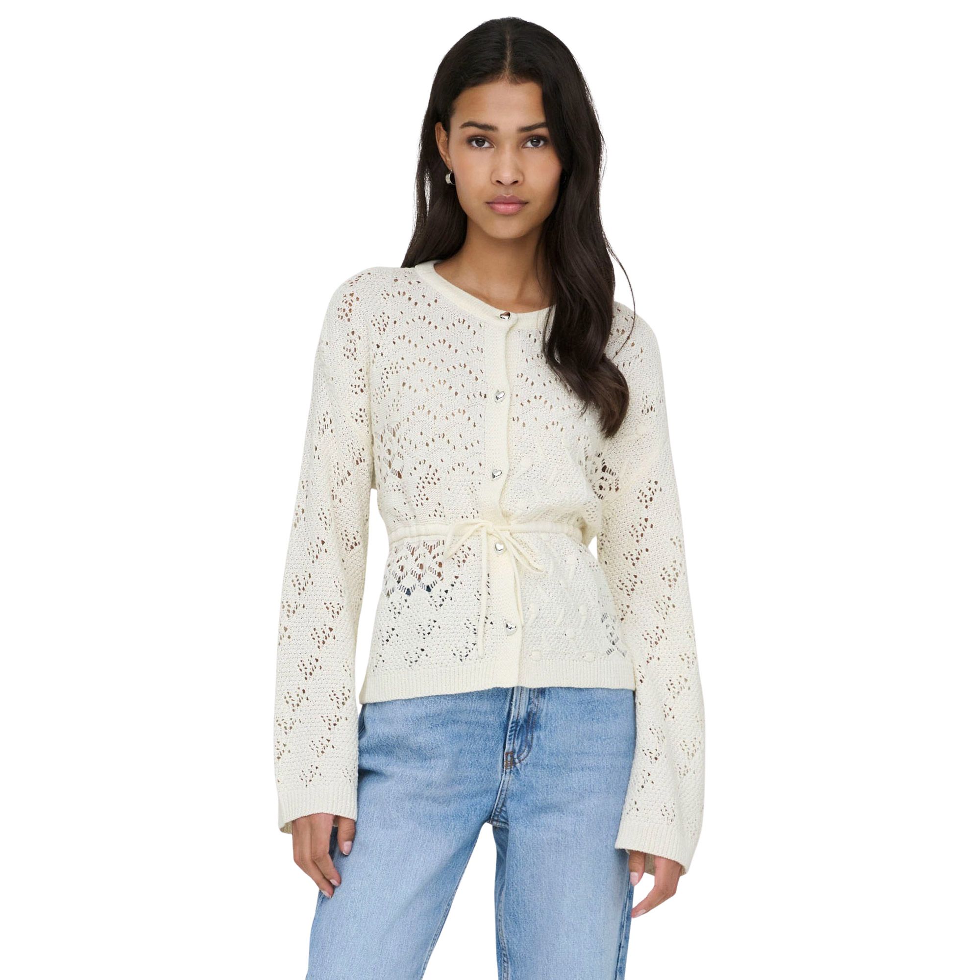 Only Elke Life Knit Cardigan Vest Dames