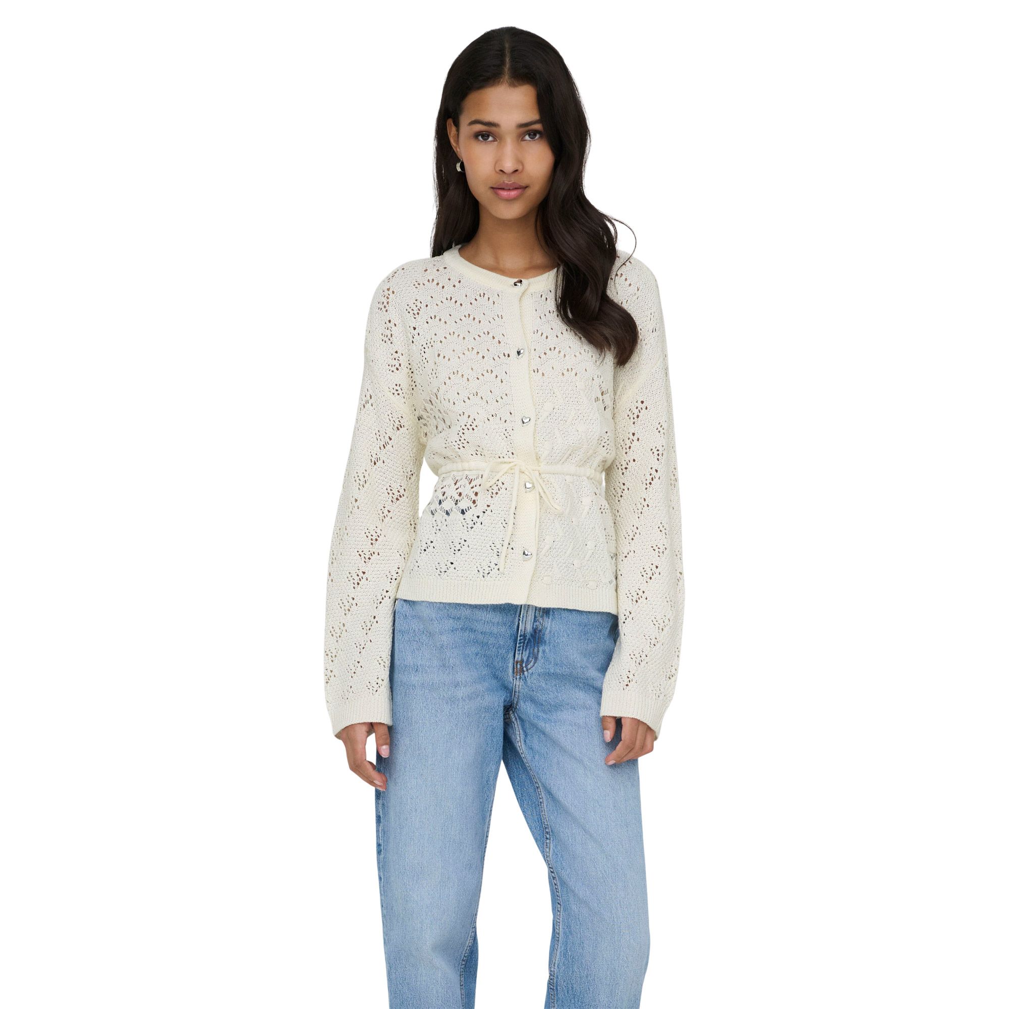 Only Elke Life Knit Cardigan Vest Dames