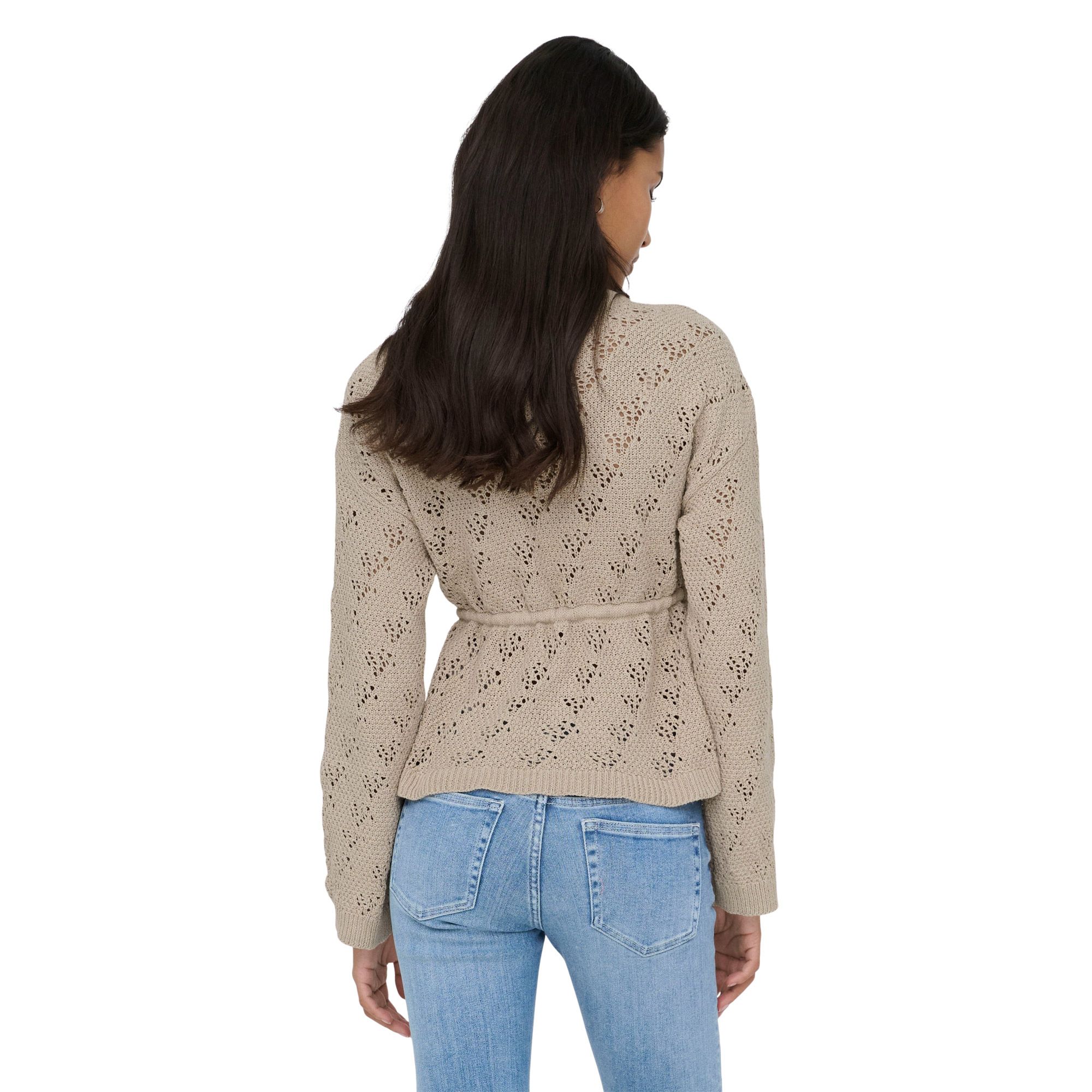 Only Elke Life Knit Cardigan Vest Dames