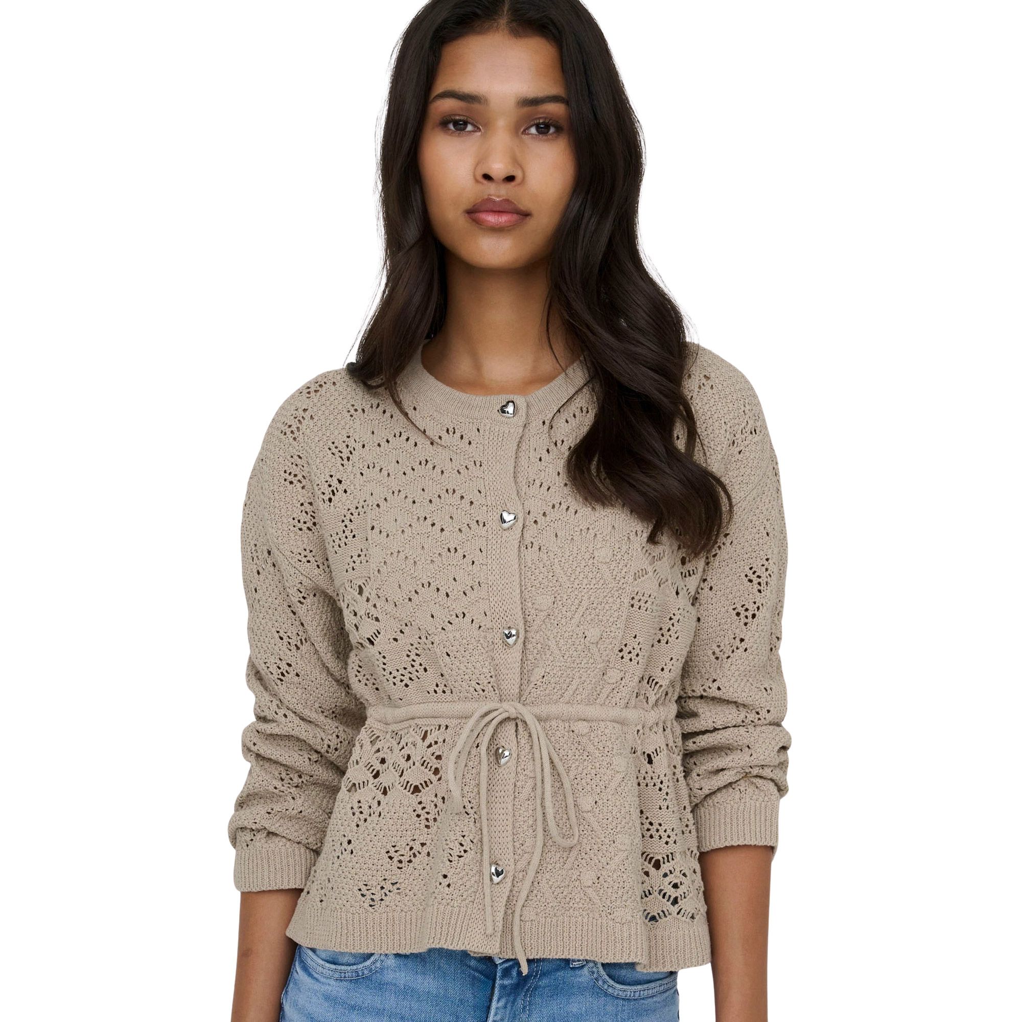 Only Elke Life Knit Cardigan Vest Dames