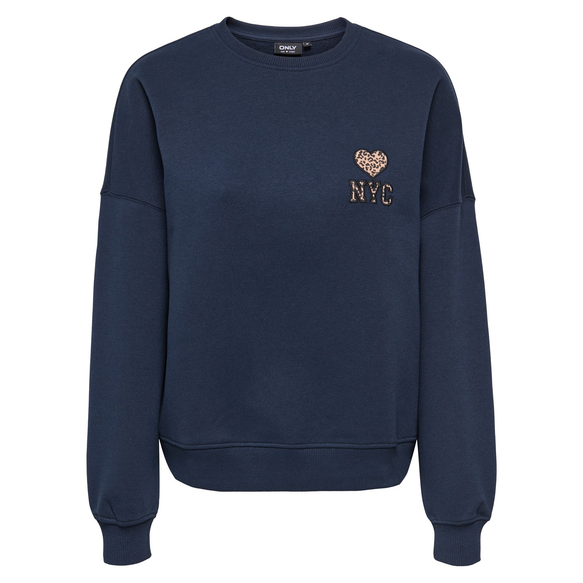 Only Lise Print Sweater Dames