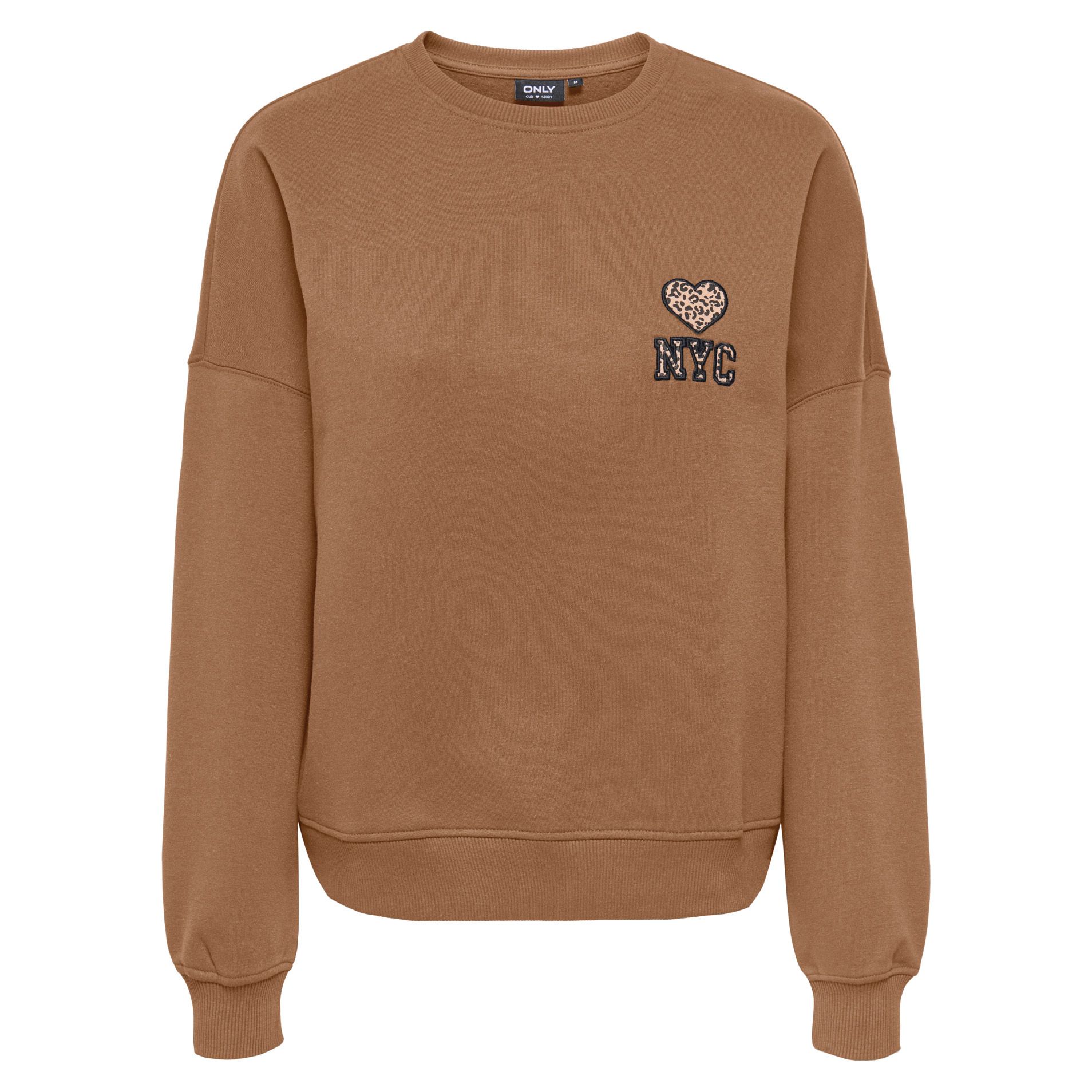 Only Lise Print Sweater Dames