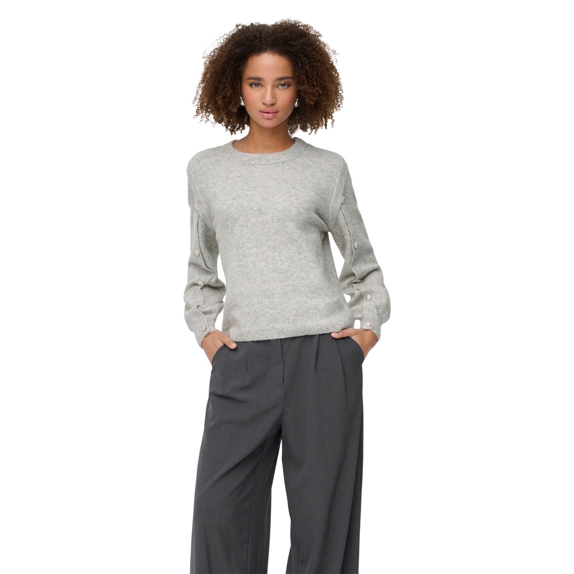 Only Rene Life Button Sweater Dames