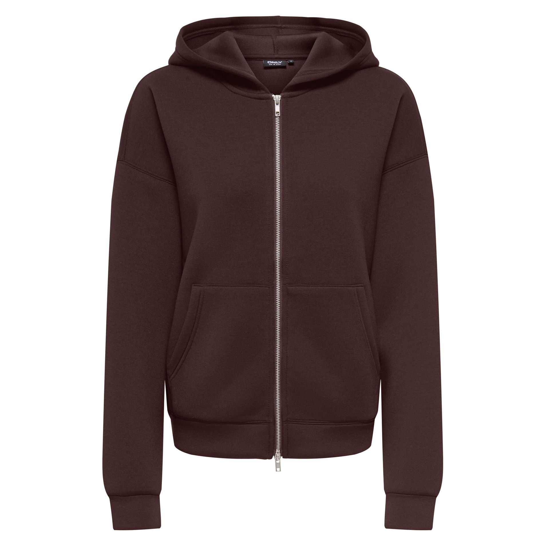 Only Naomi Zip Hood Vest Dames