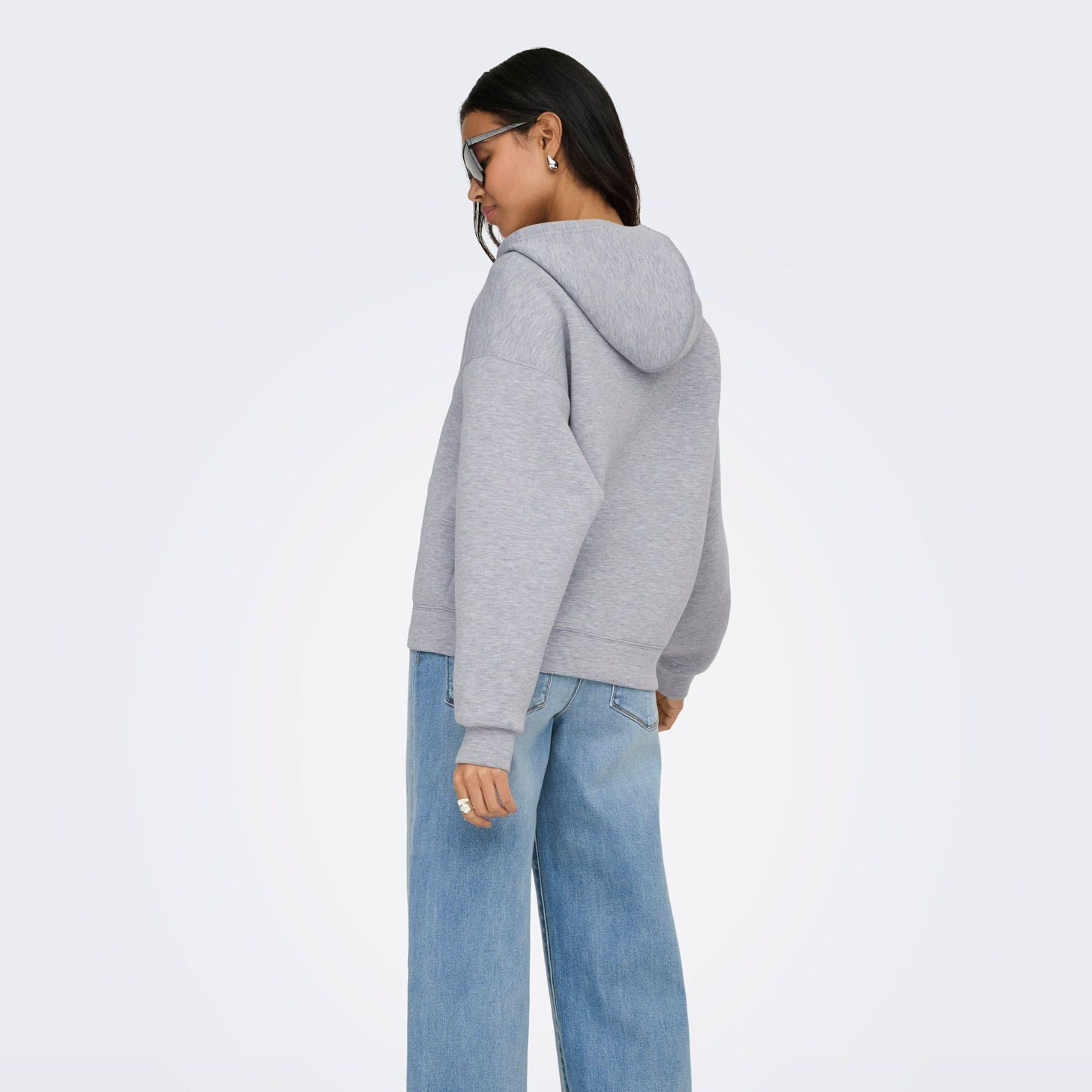Only Naomi Zip Hood Vest Dames