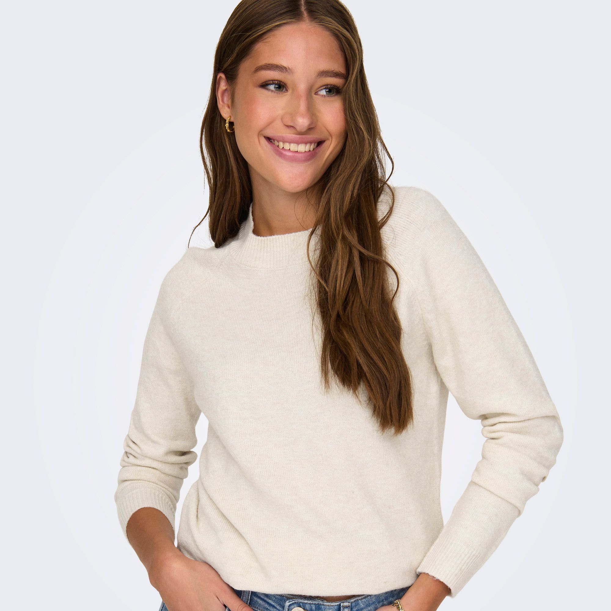 Only Life Knit Sweater Dames