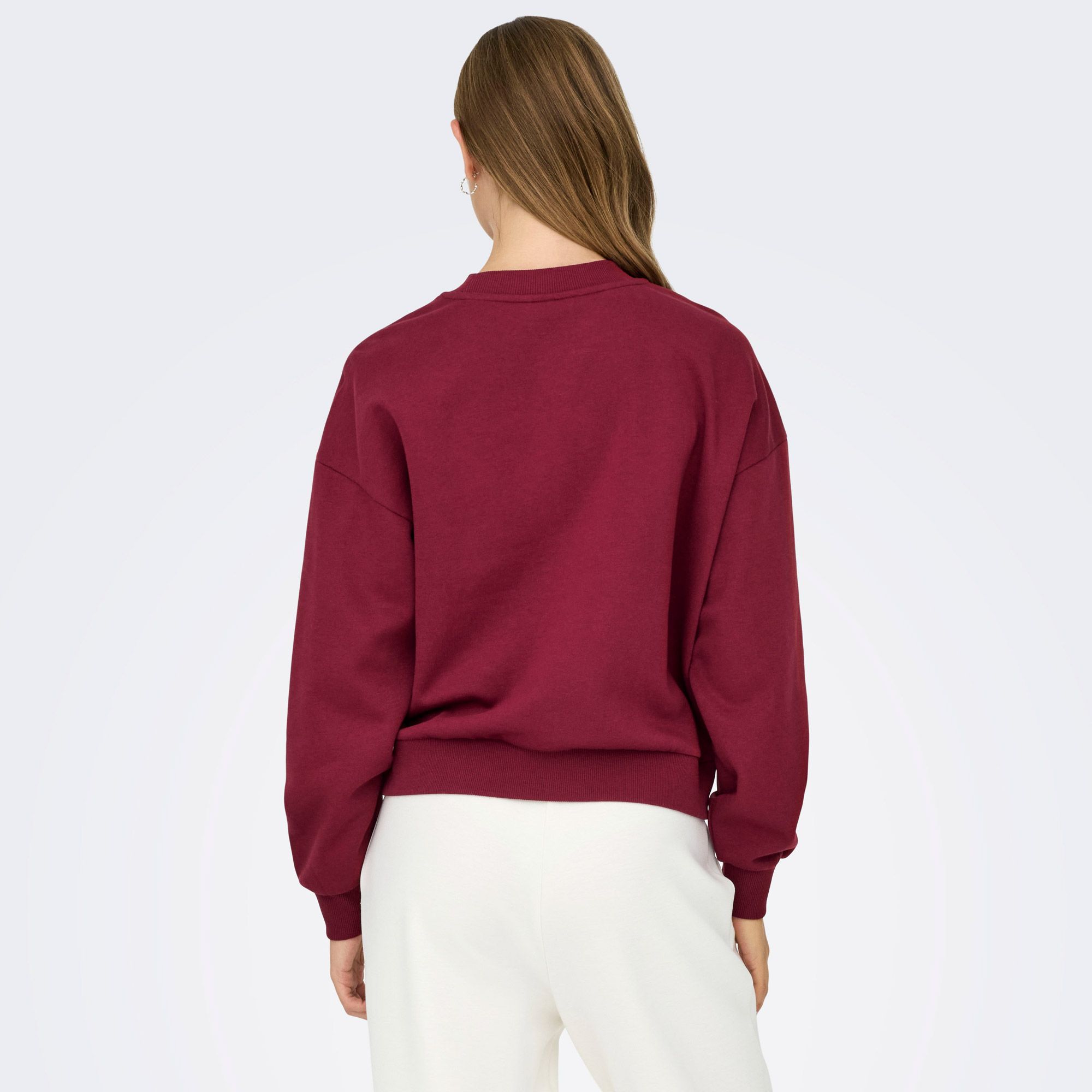 Only Jo Print Box Sweater Dames