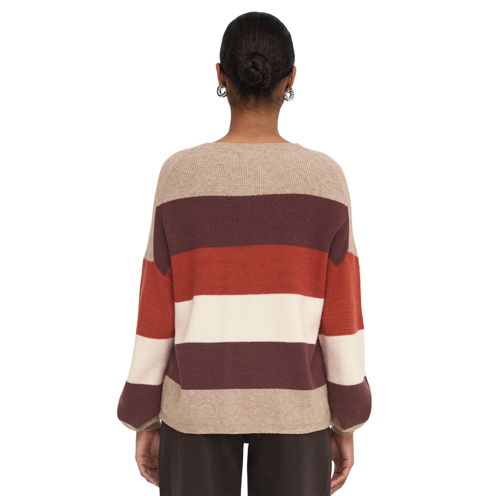 Only Atia Life Stripe Trui Dames