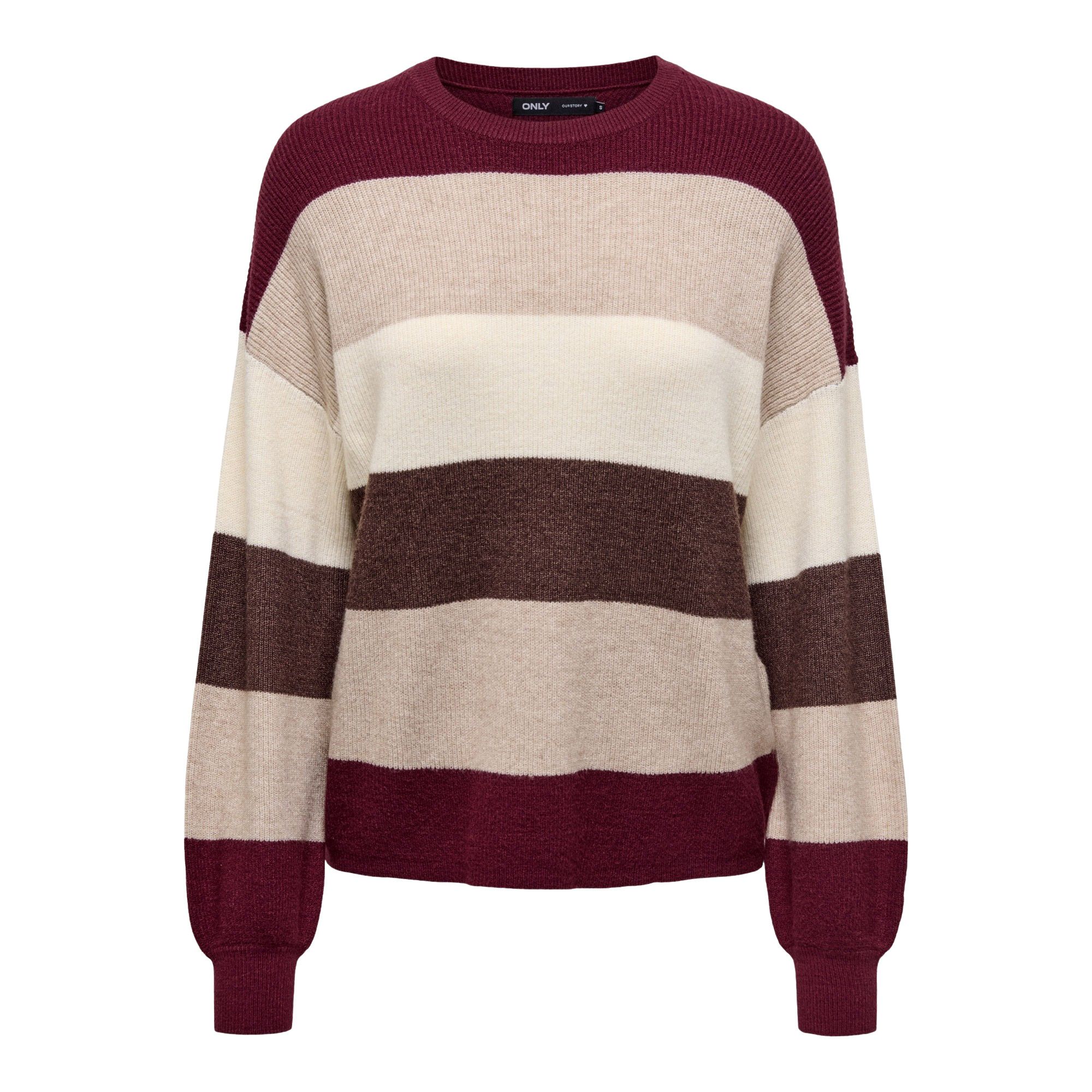 Only Atia Life Stripe Trui Dames