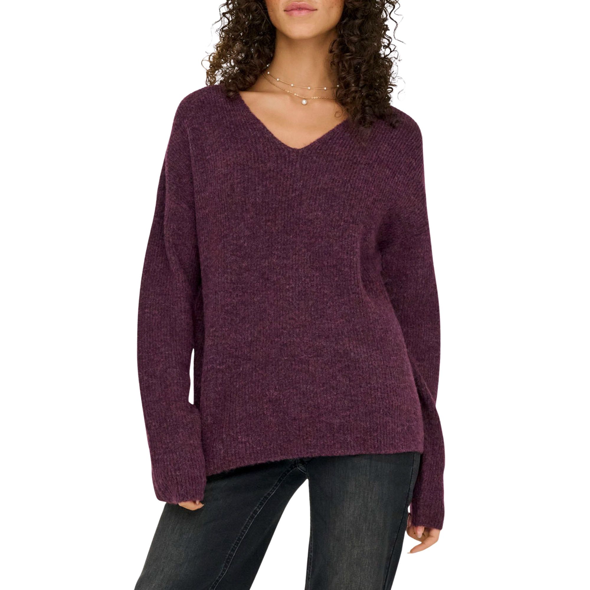 Only Camilla V-Neck Sweater Dames