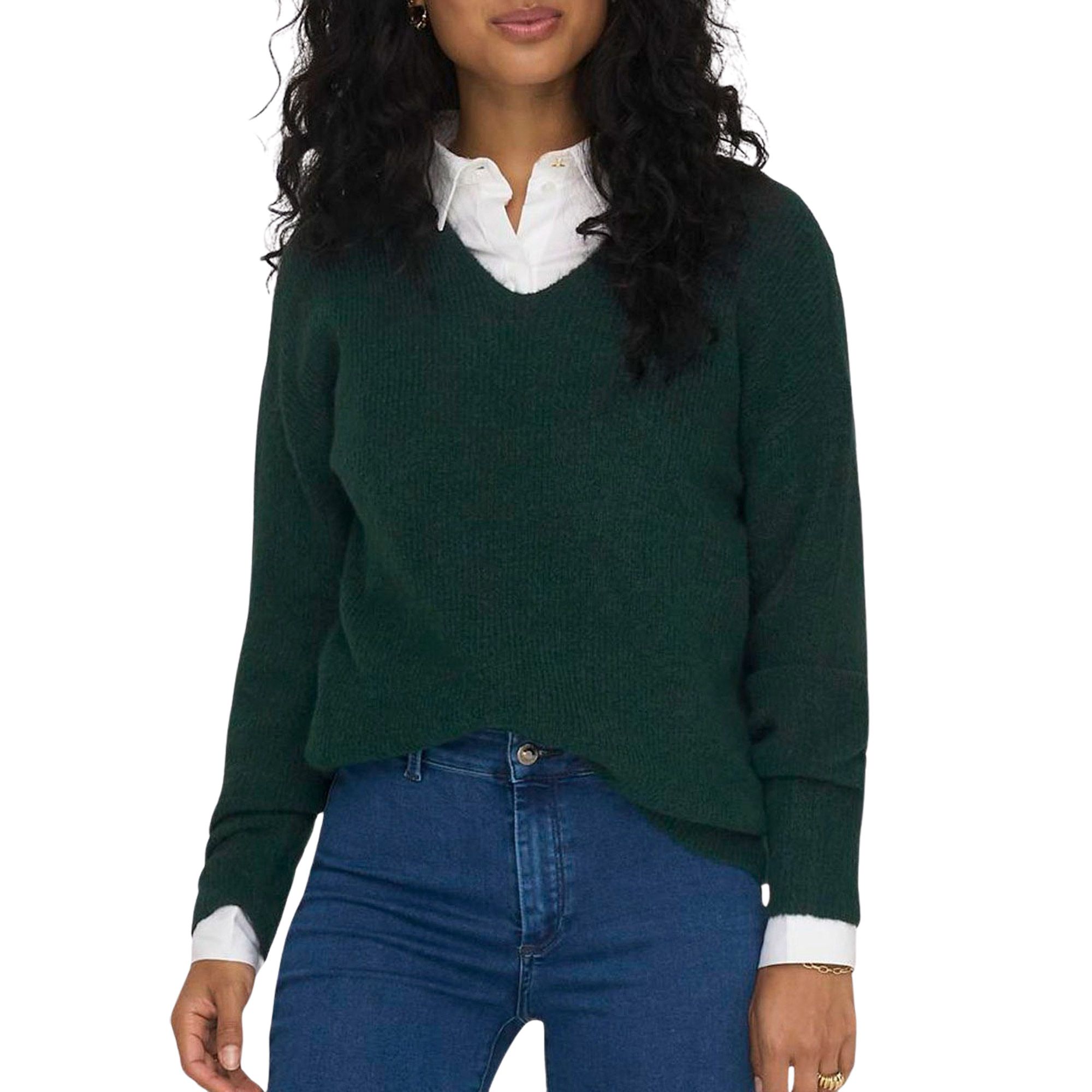 Pull Only Camilla V-Neck Femmes 