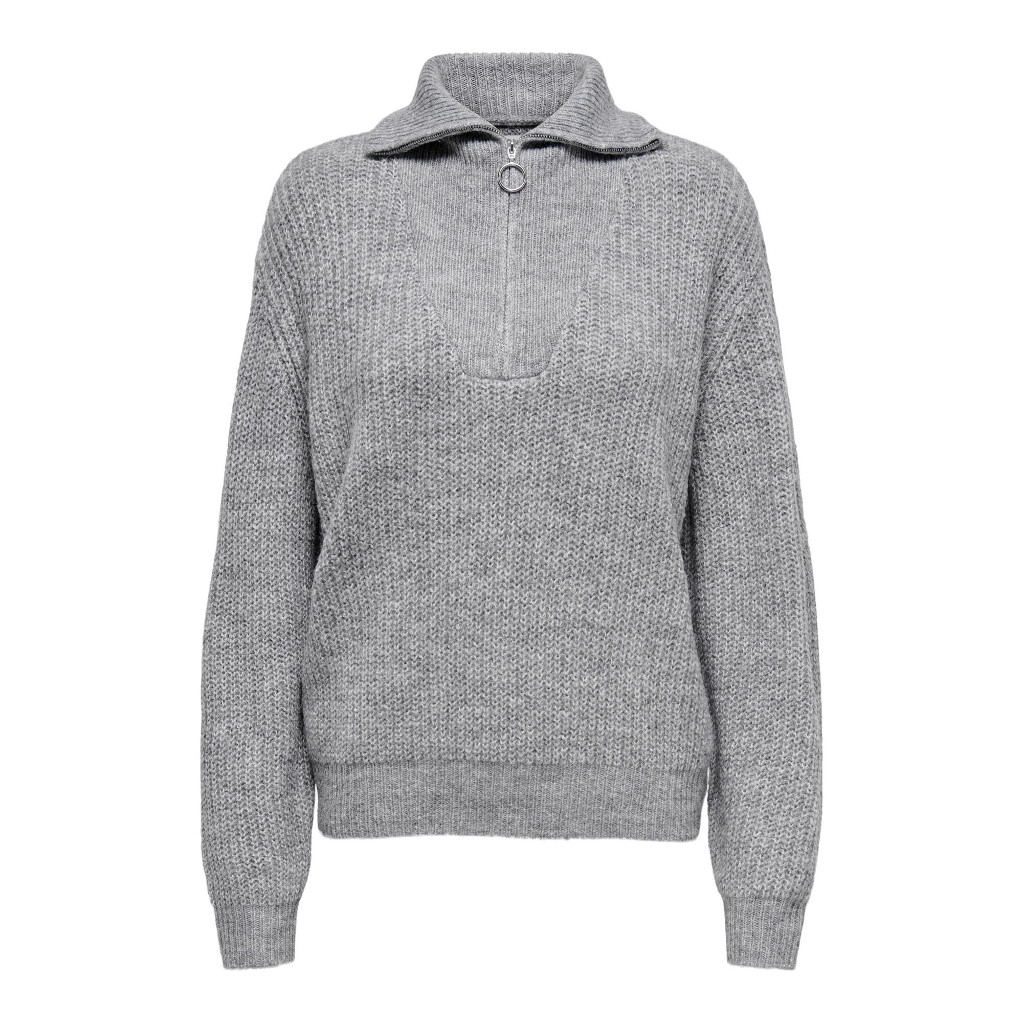 Only Baker Half-Zip Knit Sweater Dames