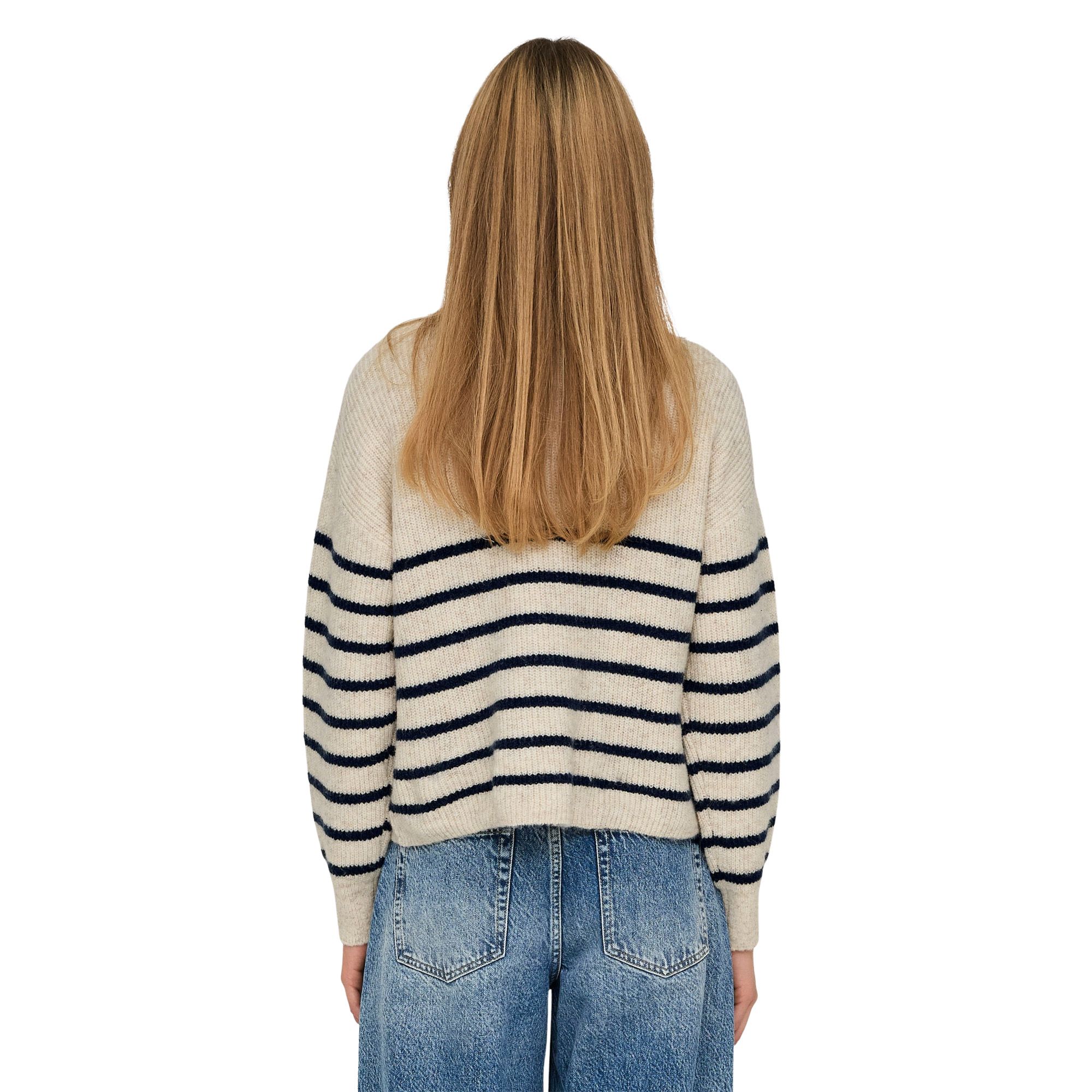 Only Tokyo Zip Knit Sweater Dames