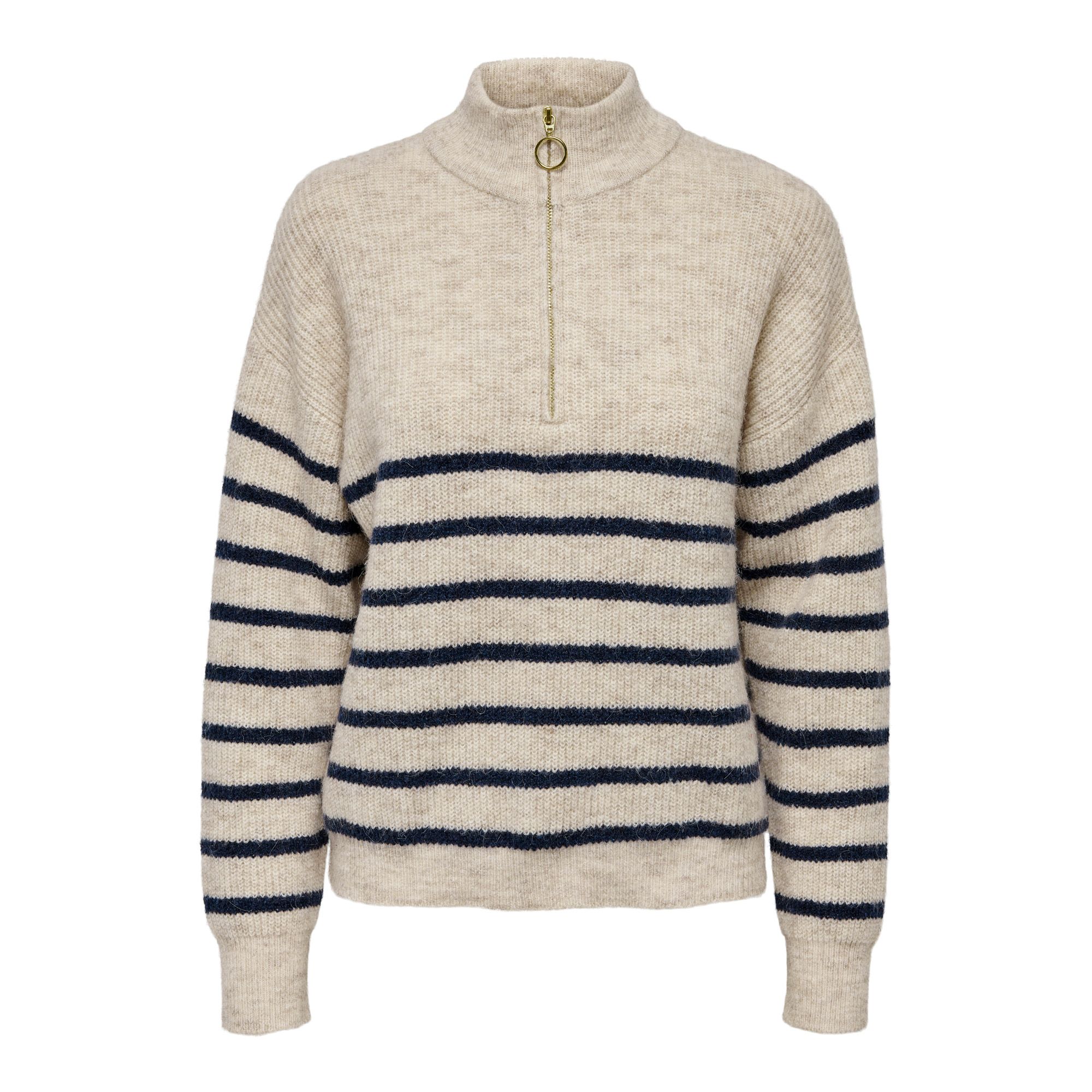 Only Tokyo Zip Knit Sweater Dames