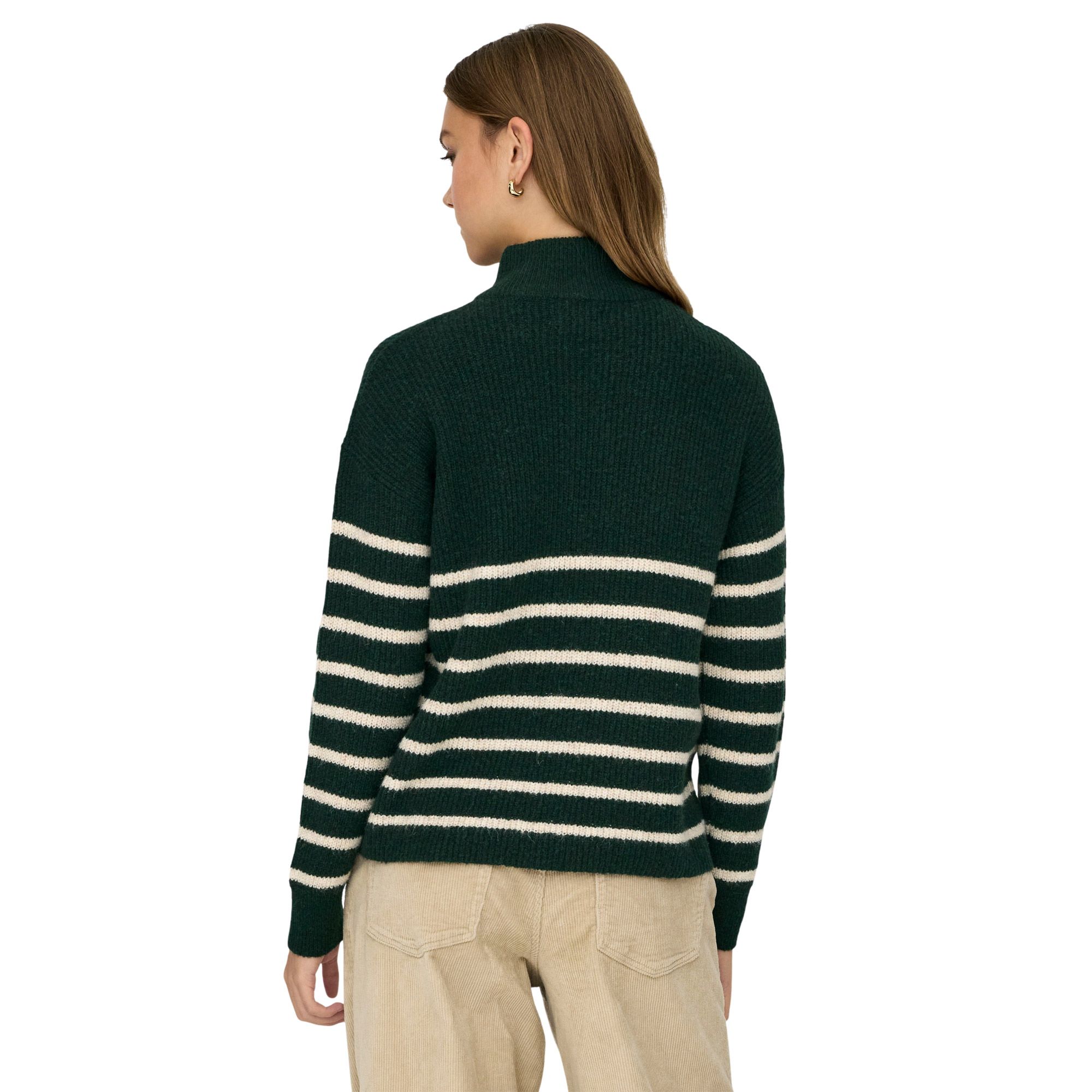 Only Tokyo Zip Knit Sweater Dames