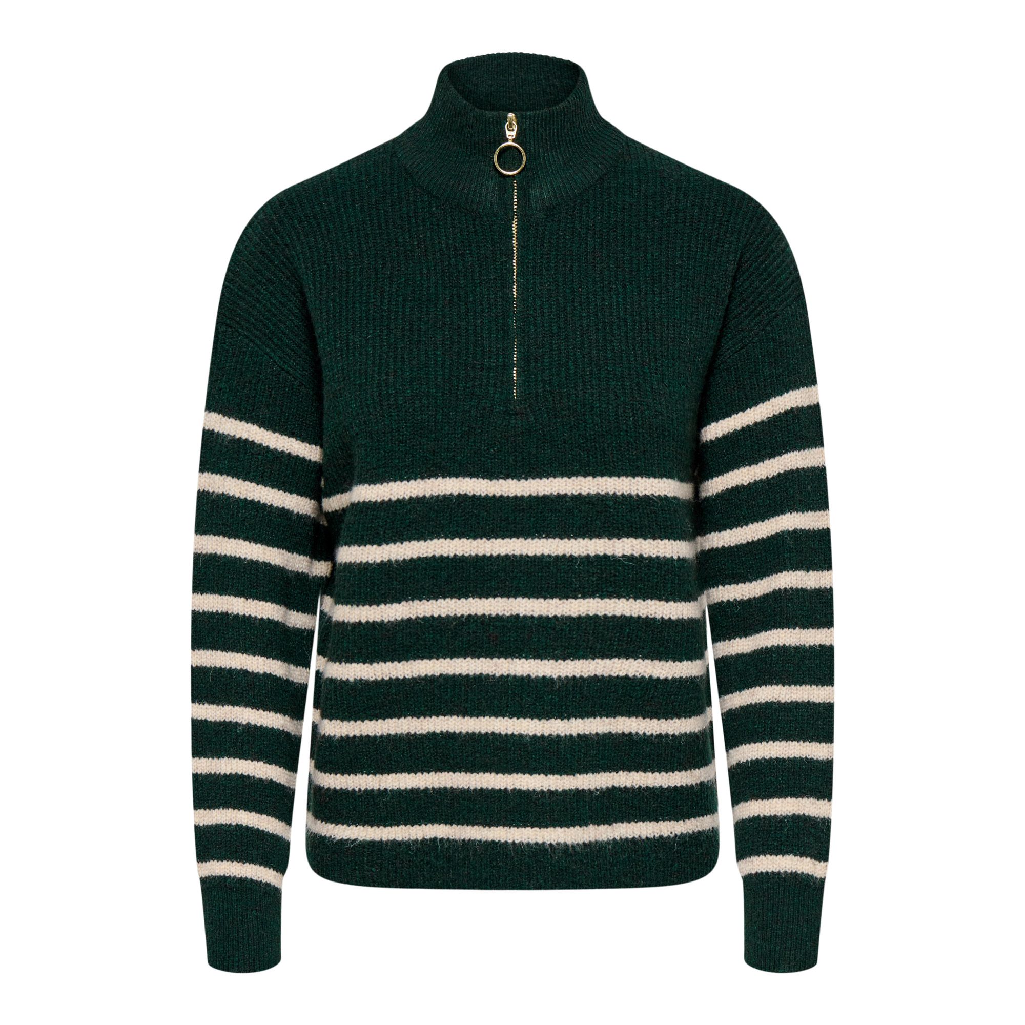 Only Tokyo Zip Knit Sweater Dames