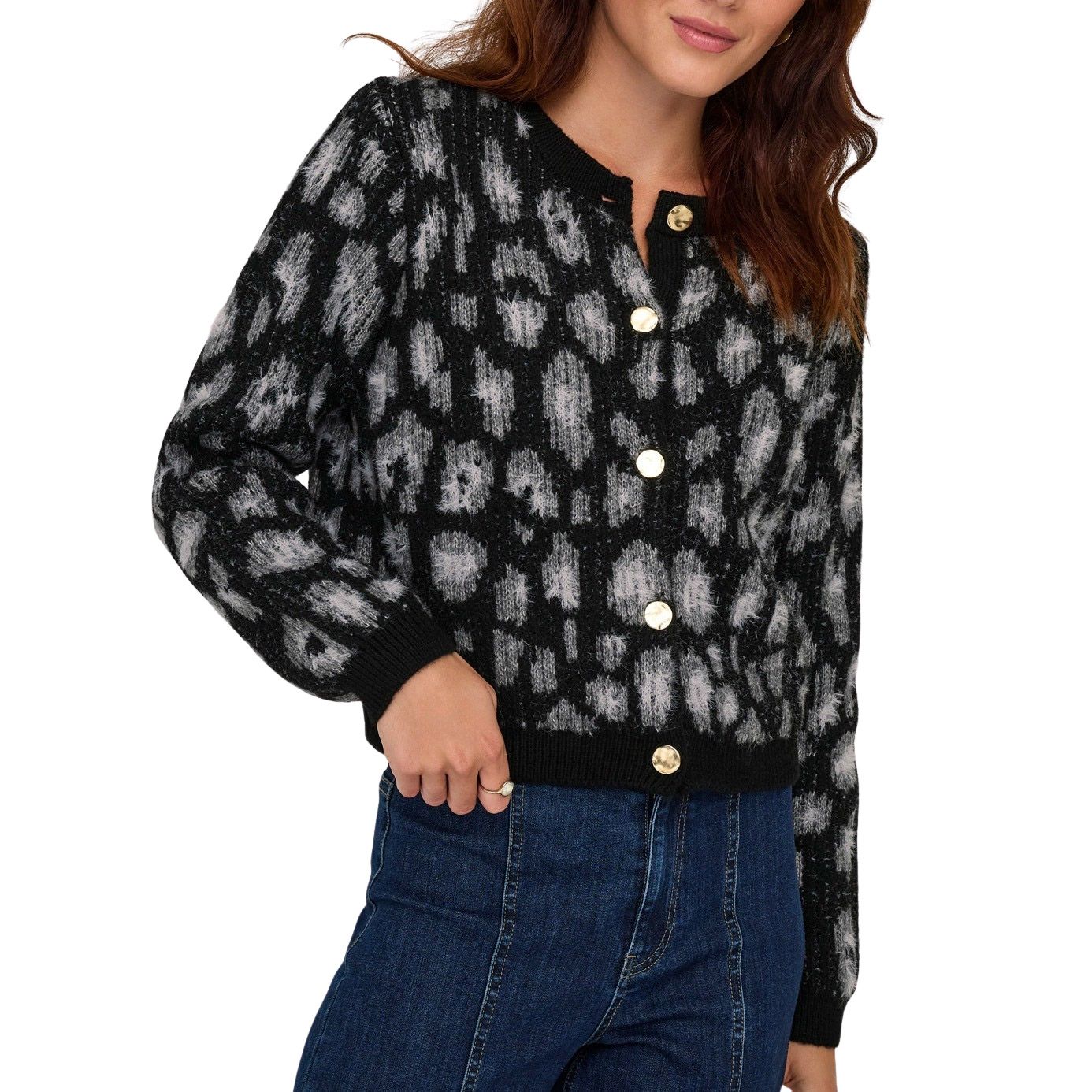 Only Sybille Buton Cardigan Vest Dames