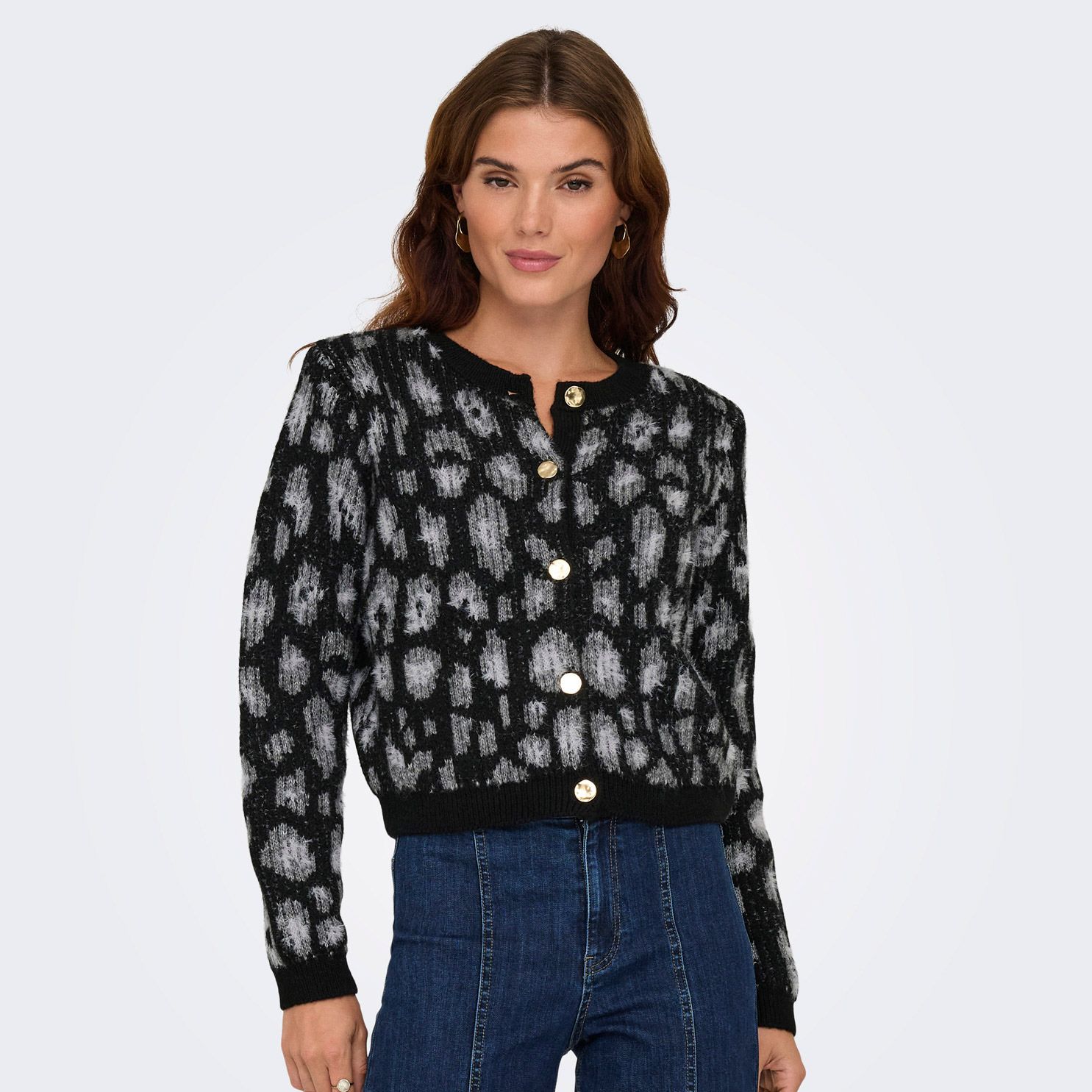 Only Sybille Buton Cardigan Vest Dames