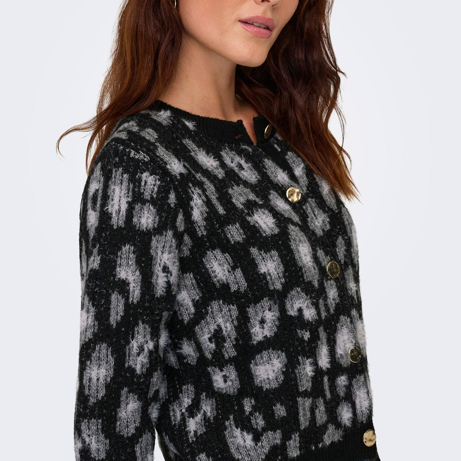 Only Sybille Buton Cardigan Vest Dames
