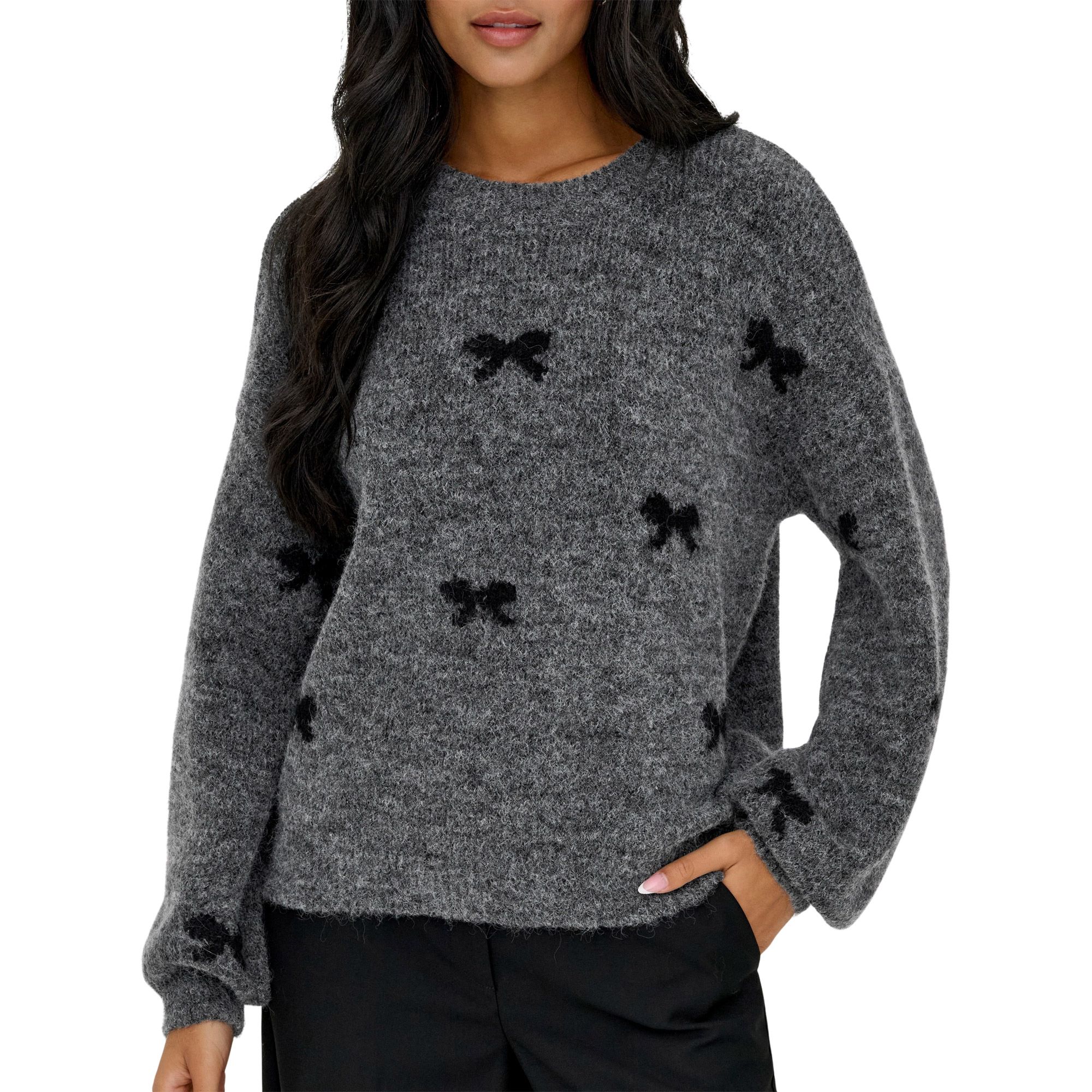 Only Brunhilda Life Crew Knit Sweater Dames