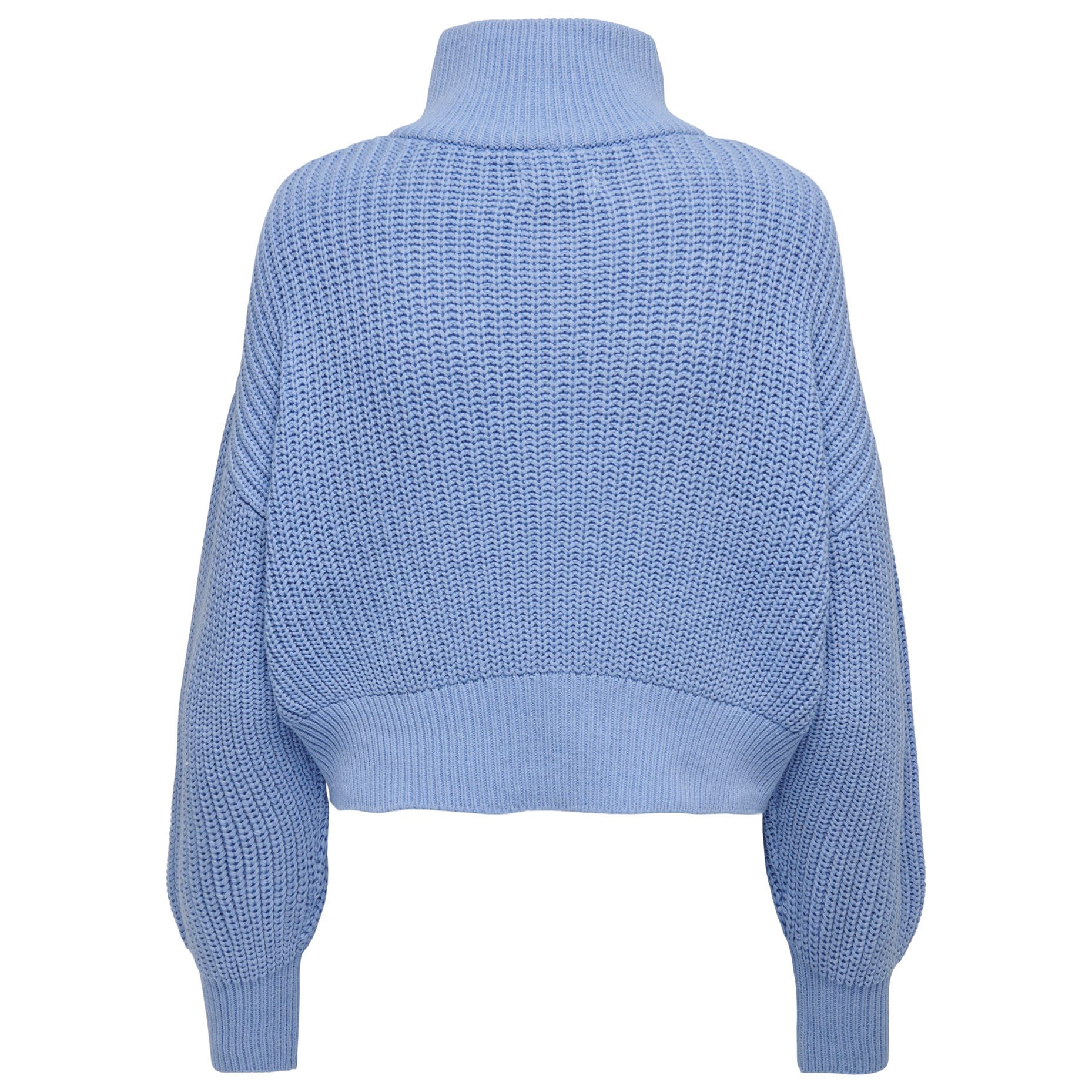 Only Doritta LS Cable Zip Knit Tui Dames