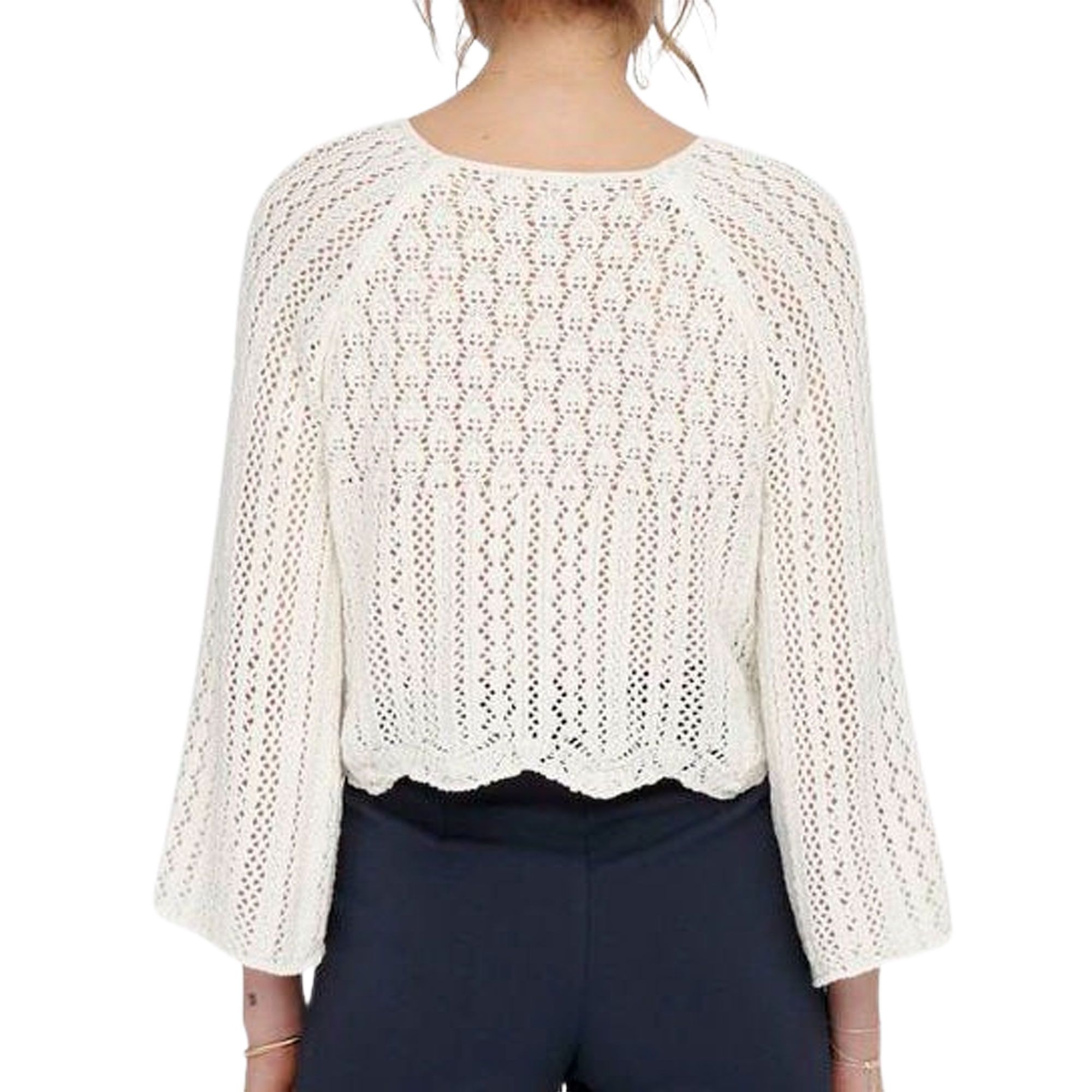 Only Nola Life 3/4 Knit Trui Dames