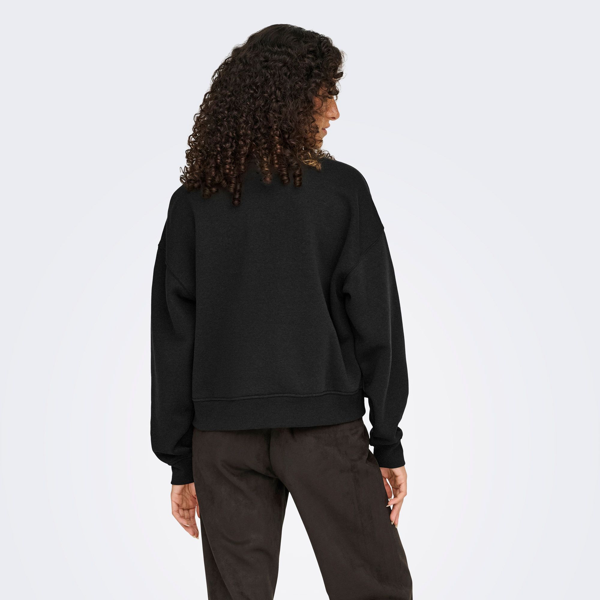Only Best Print Crew Sweater Dames