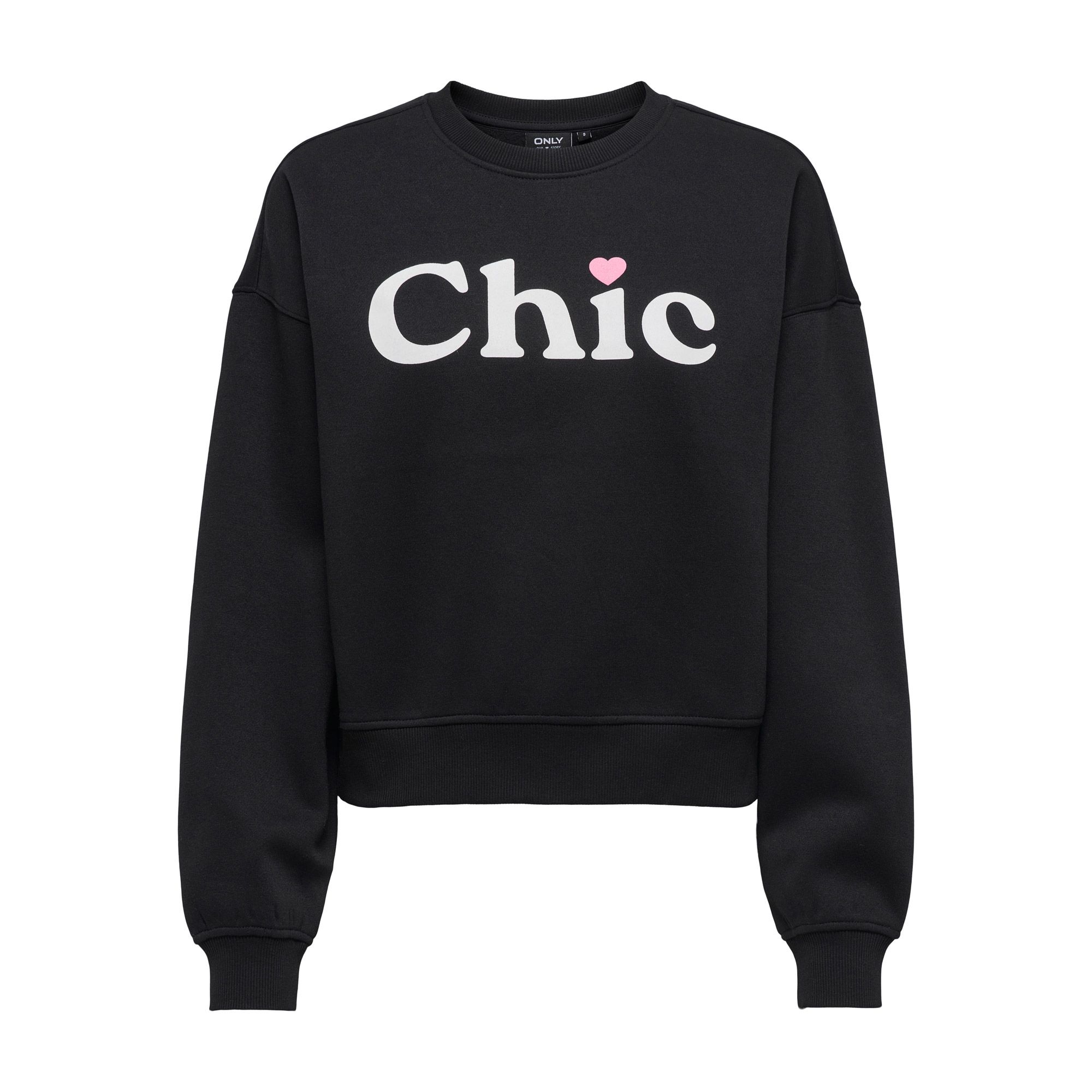 Only Best Print Crew Sweater Dames