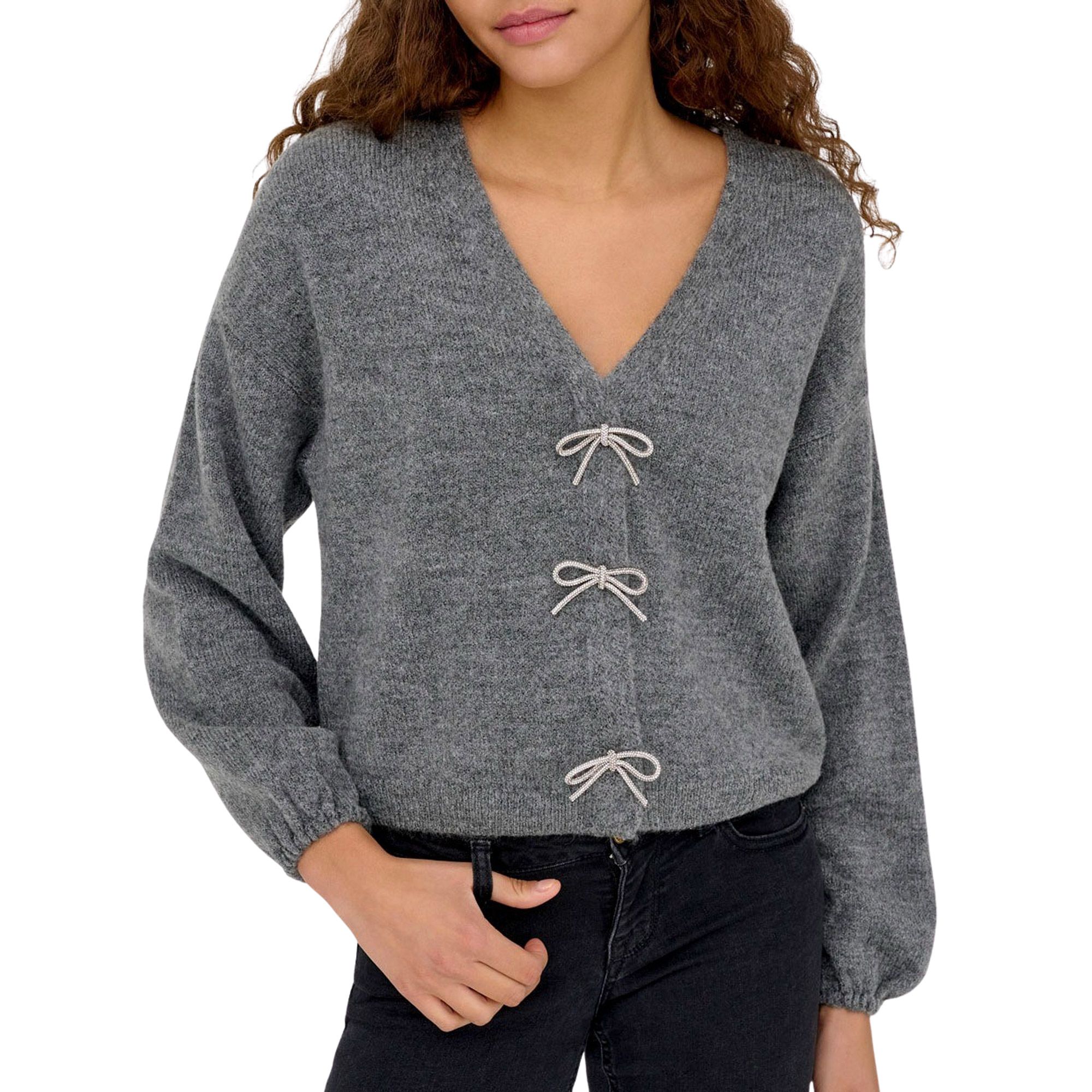 Only Donna Bow Knit Sweater Dames
