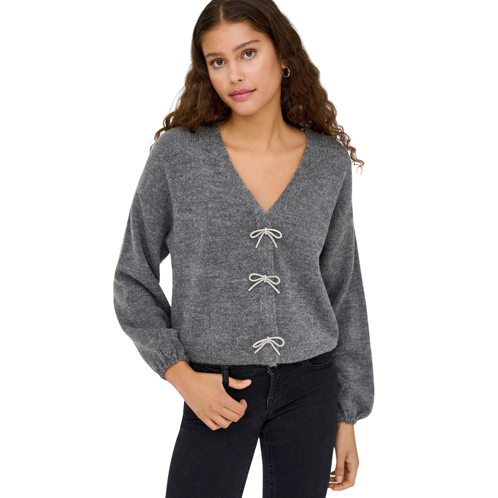 Only Donna Bow Knit Sweater Dames
