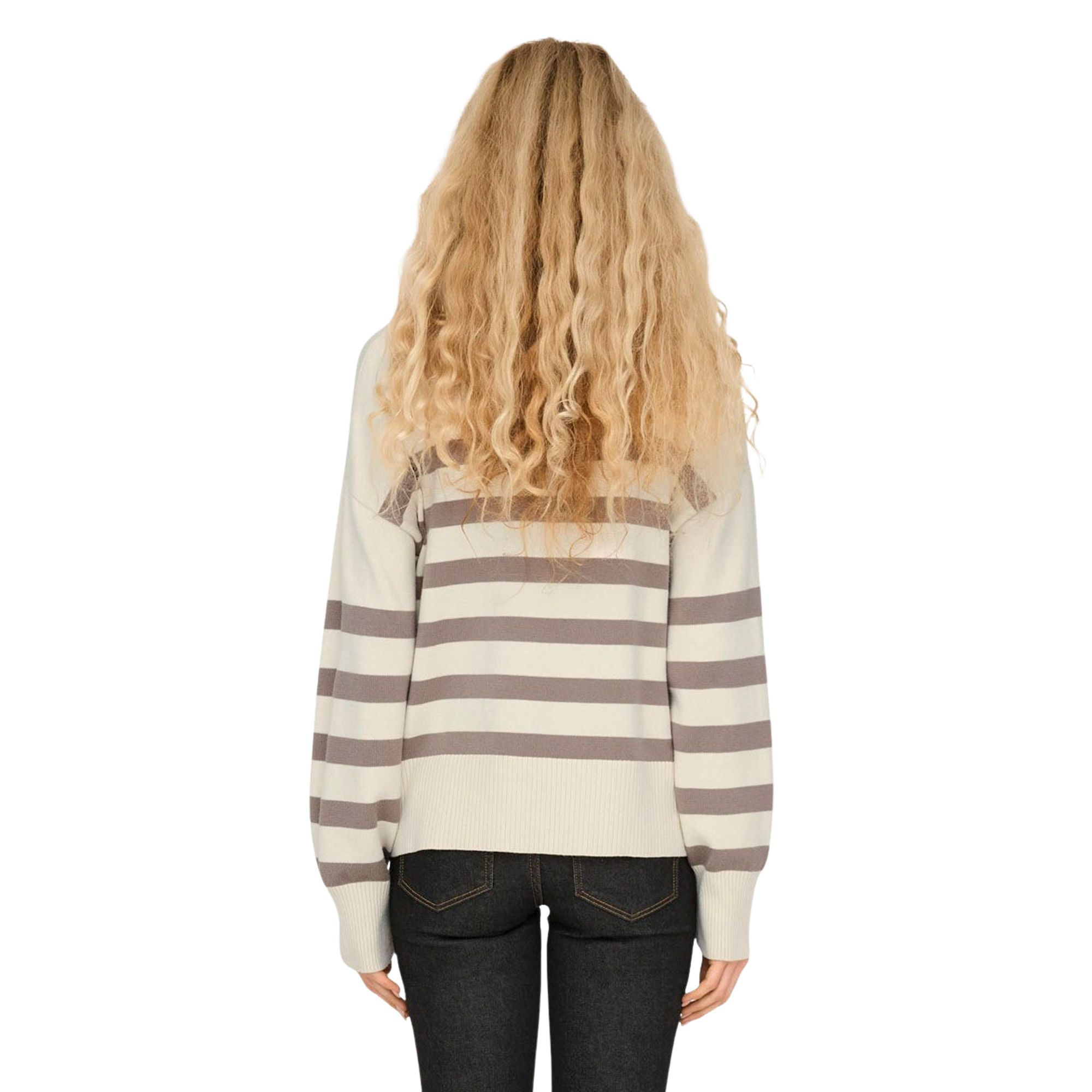 Only Bari High Neck Knitted Pullover Damen