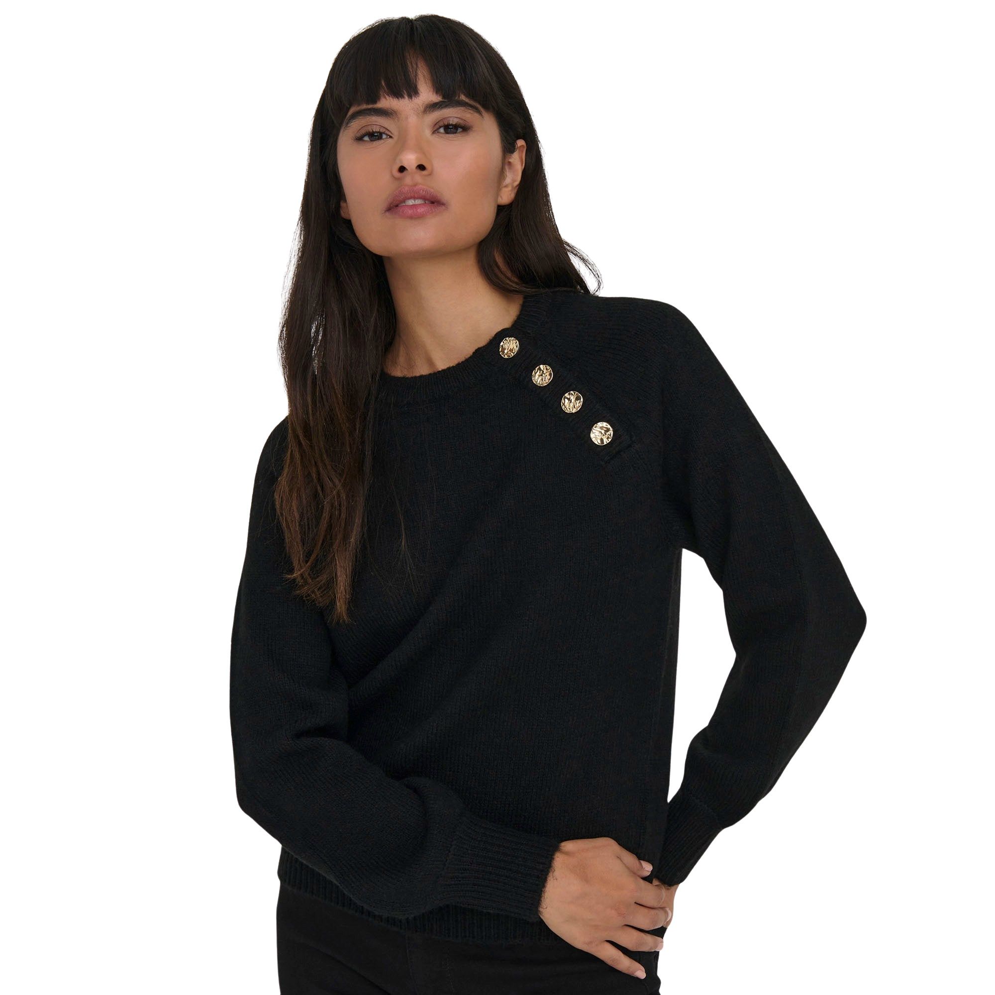 Seul Emma Life Button Sweater Dames