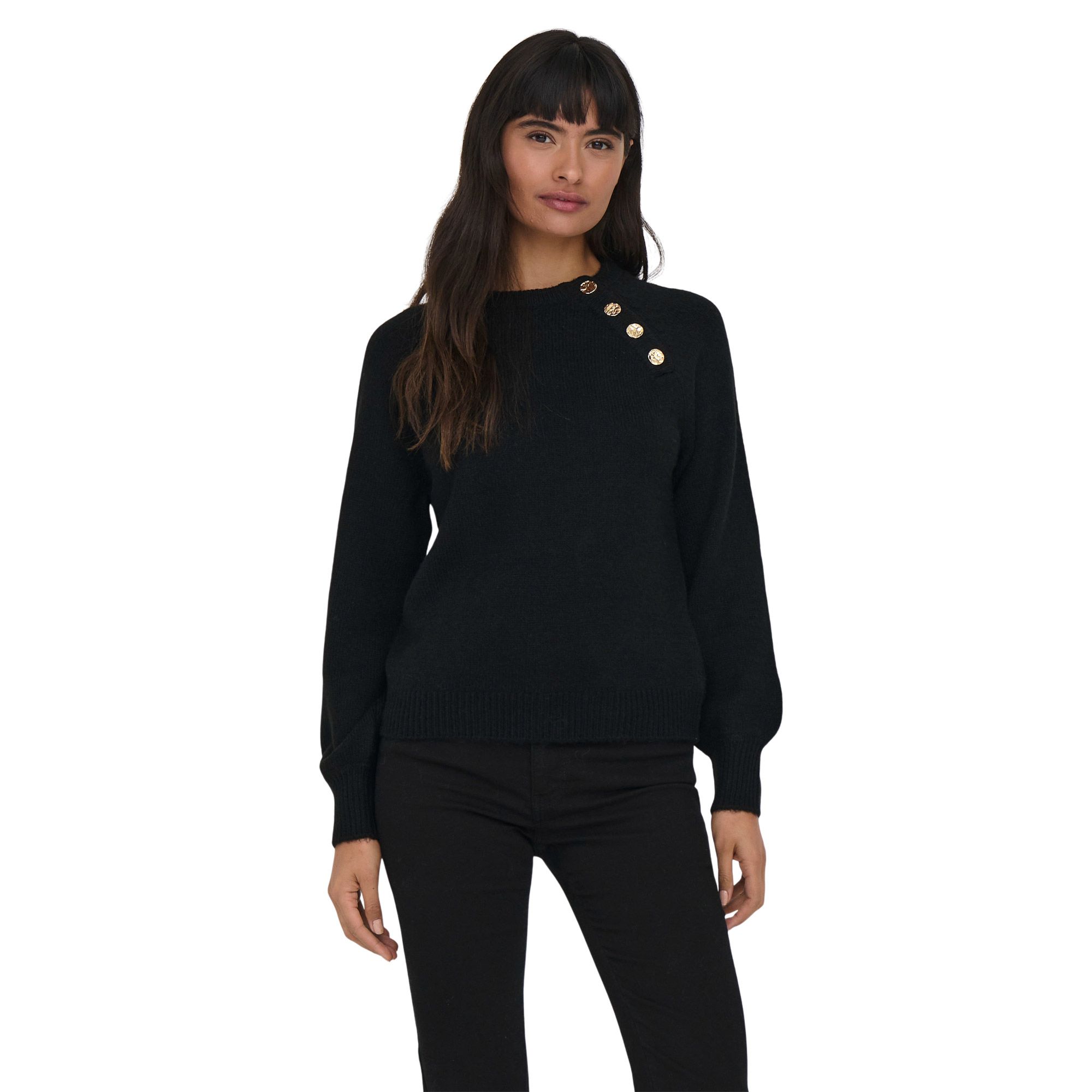Seul Emma Life Button Sweater Dames