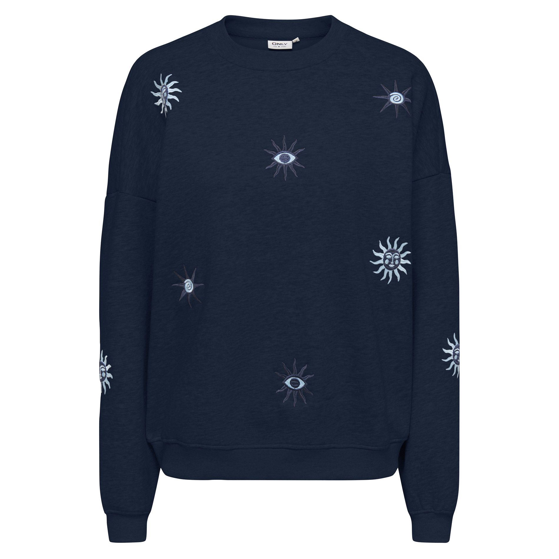 Only Lyn Embroidery Box Sweater Dames