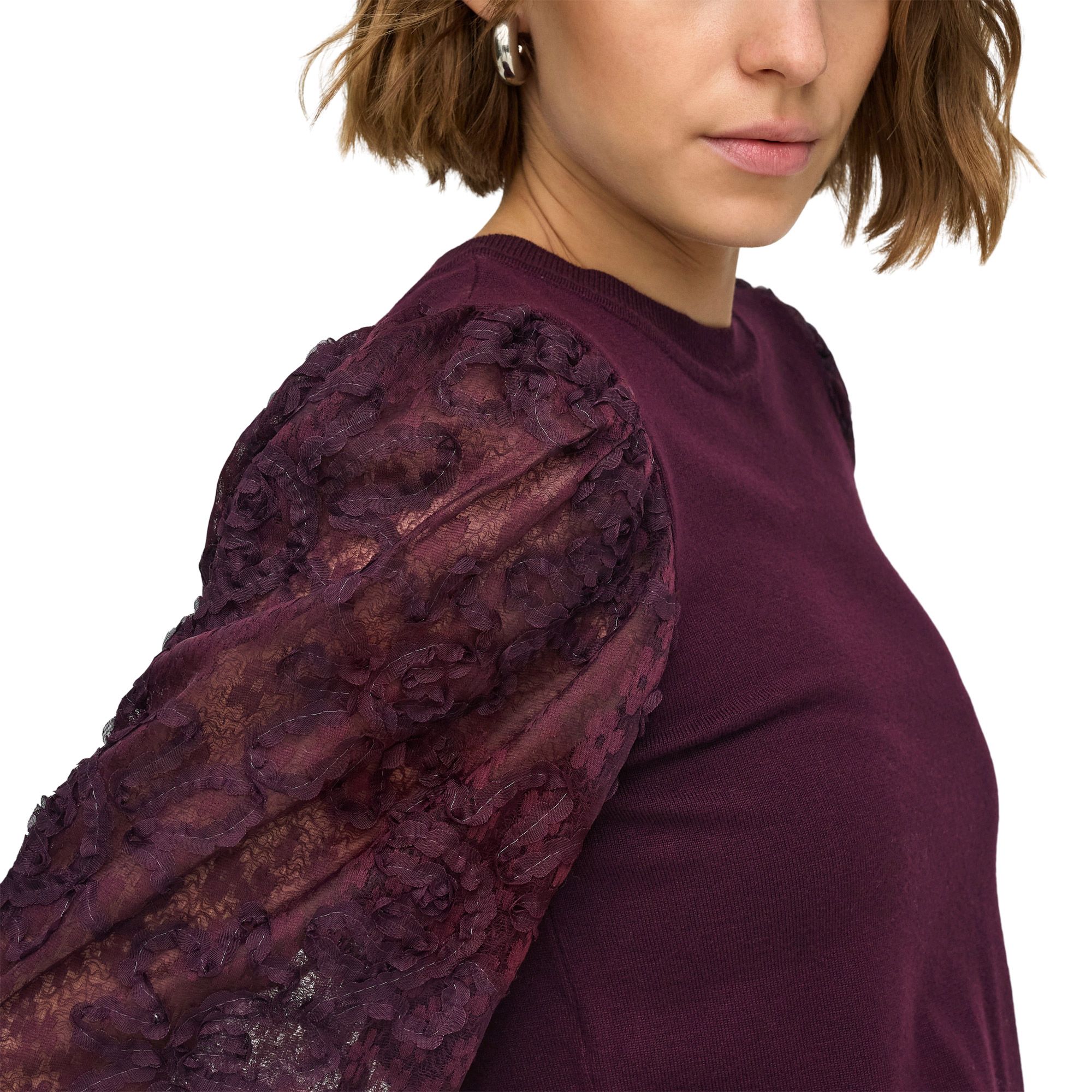 Only Glow Gestrickter Pullover Damen