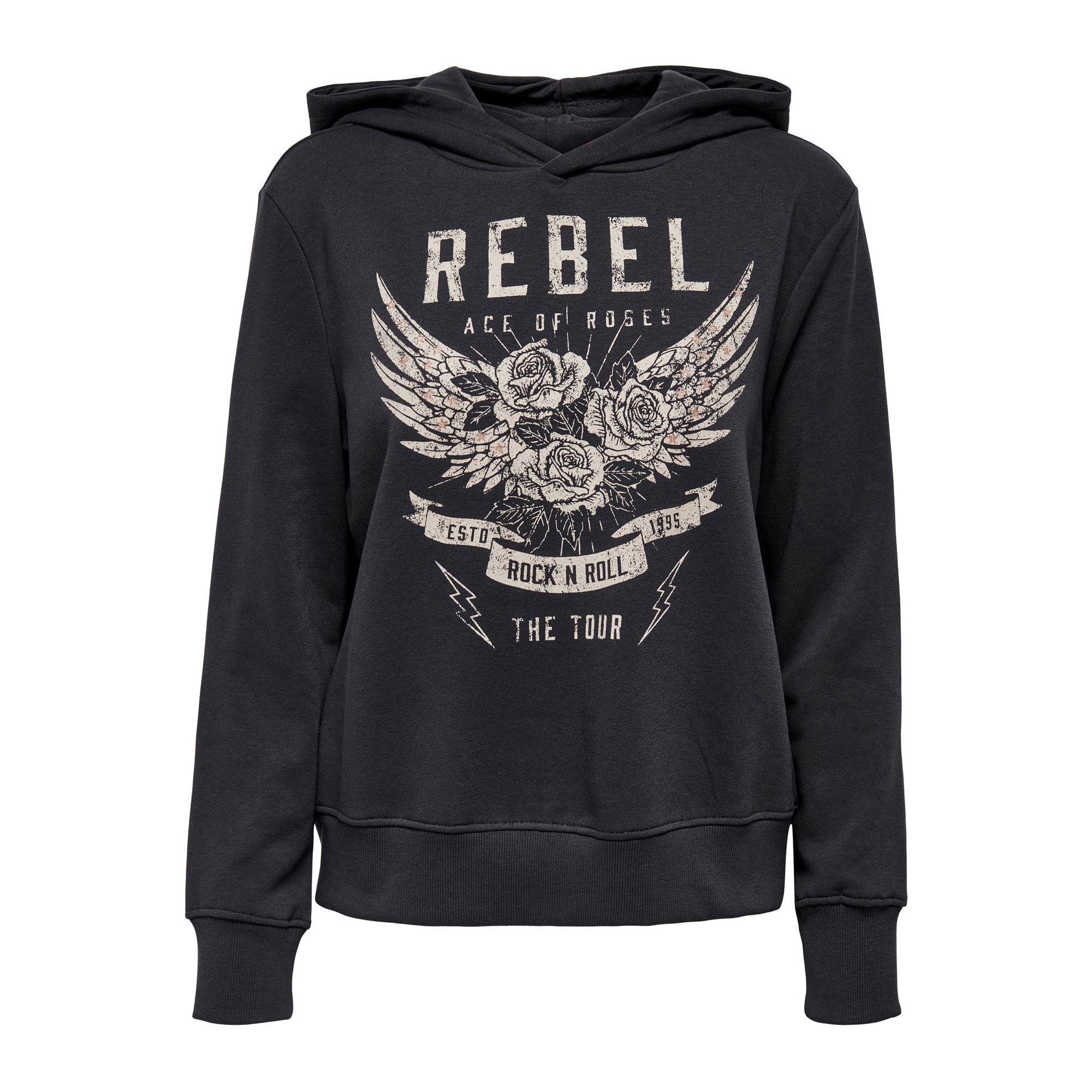 Only Nomi Rock LS Kapuzenpullover Damen