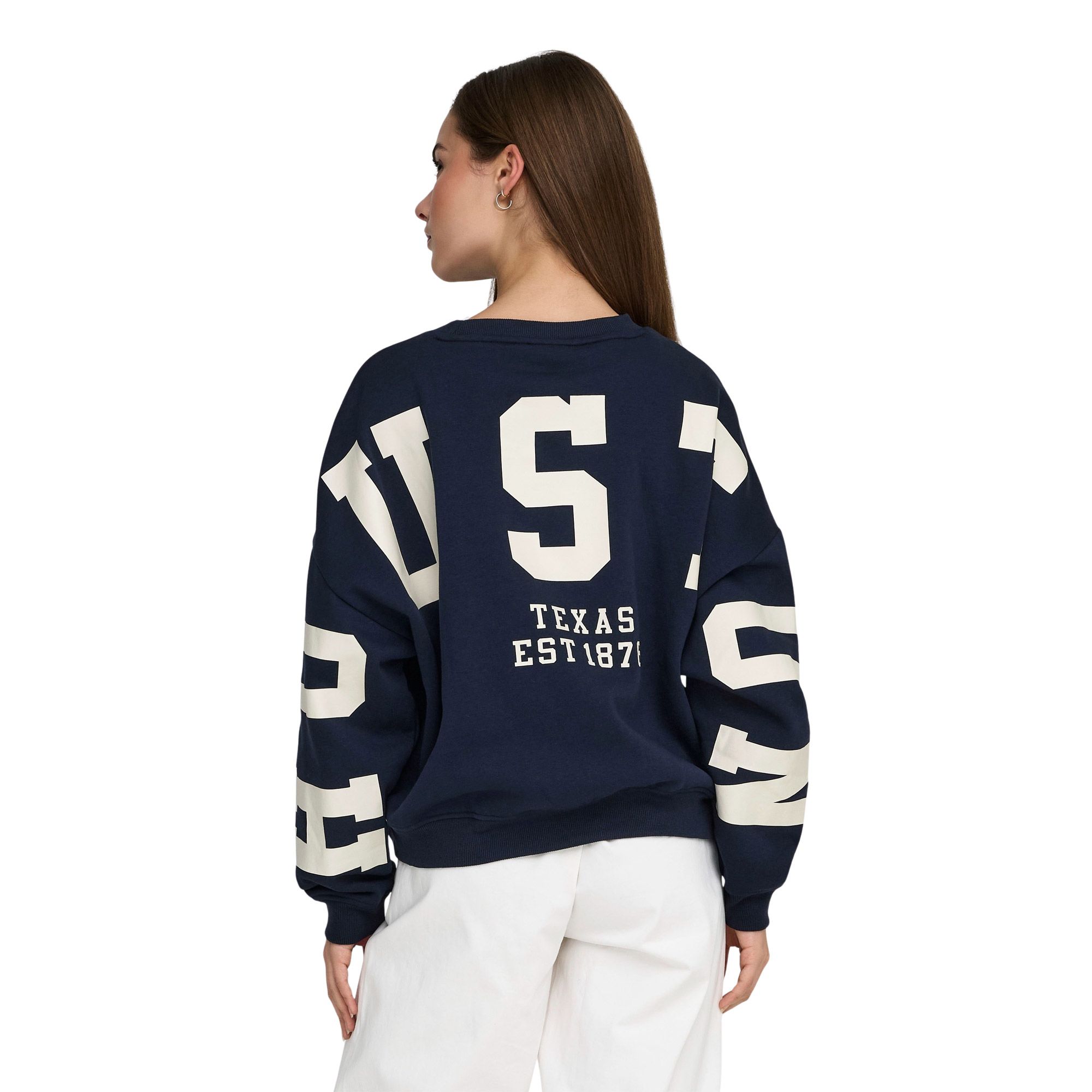 Only Sweat Print Sweater Women