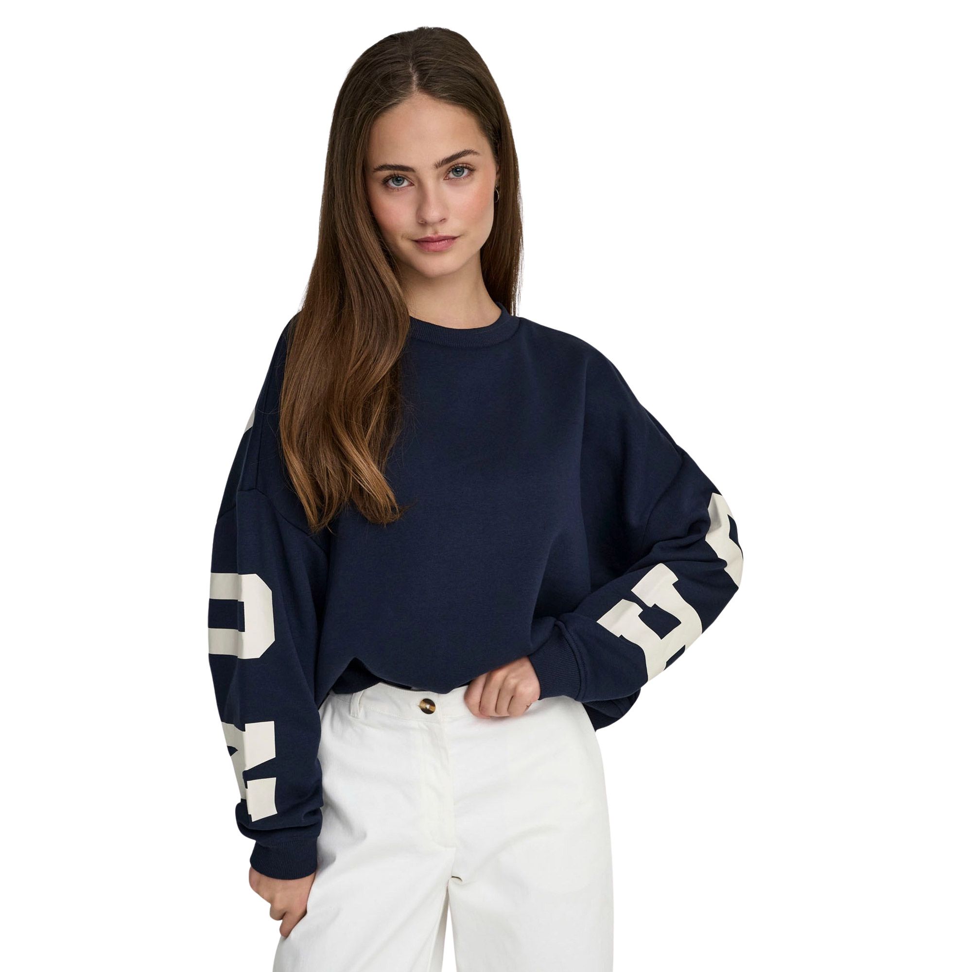 Only Sweat Print Sweater Women