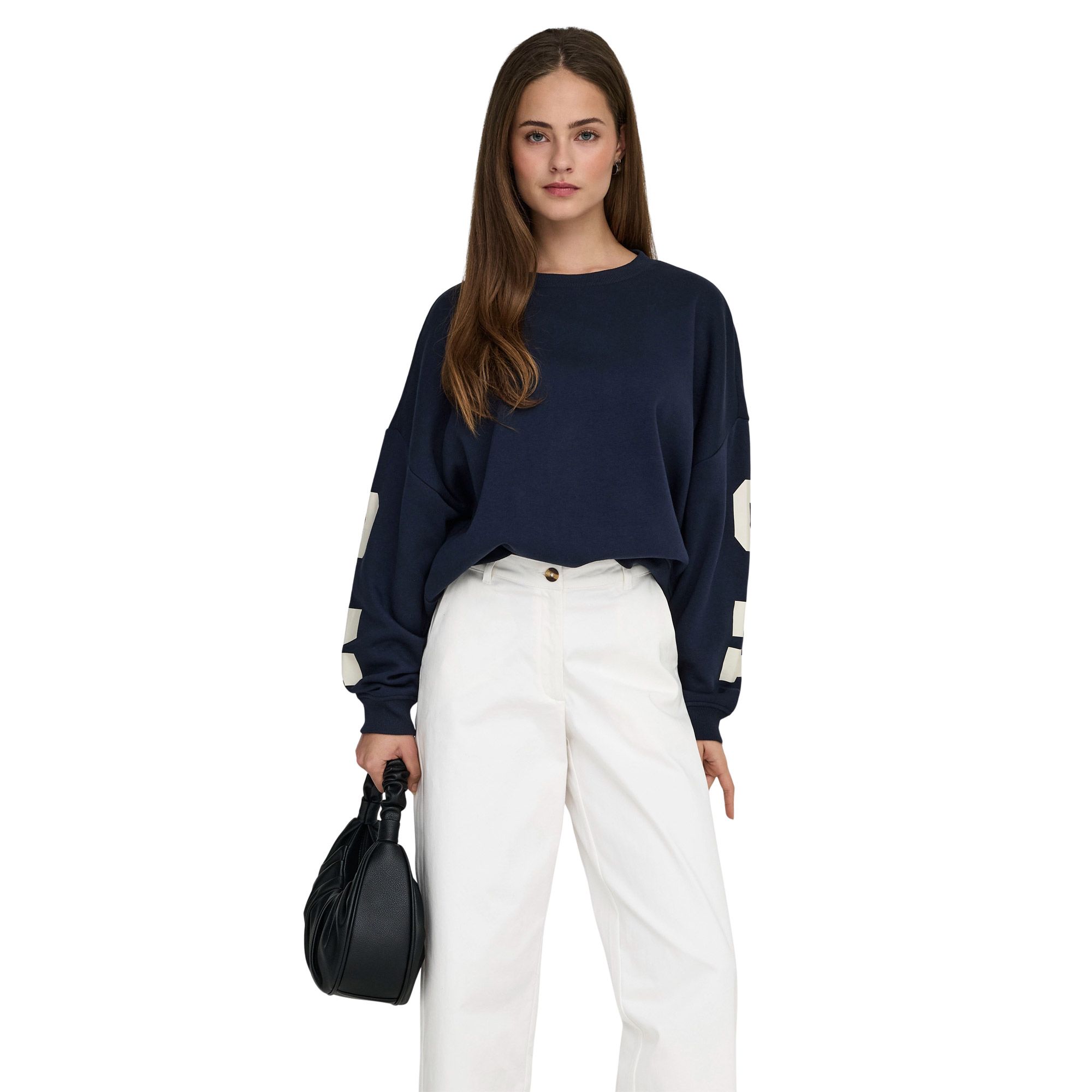 Only Sweat Print Sweater Women