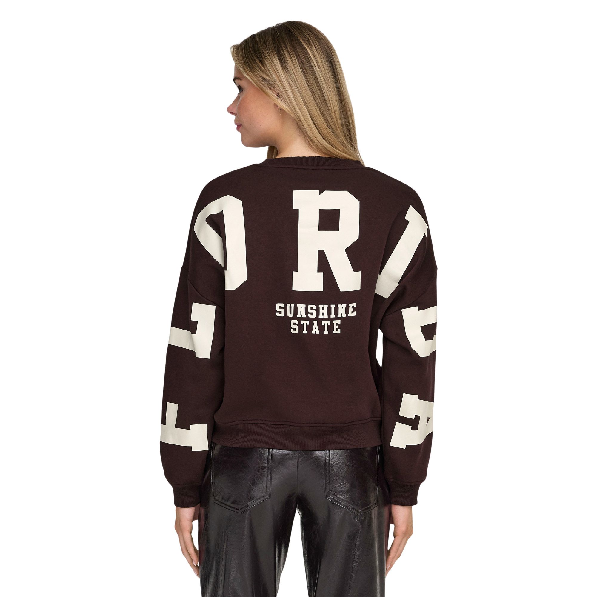 Only Sweat Print Sweater Women