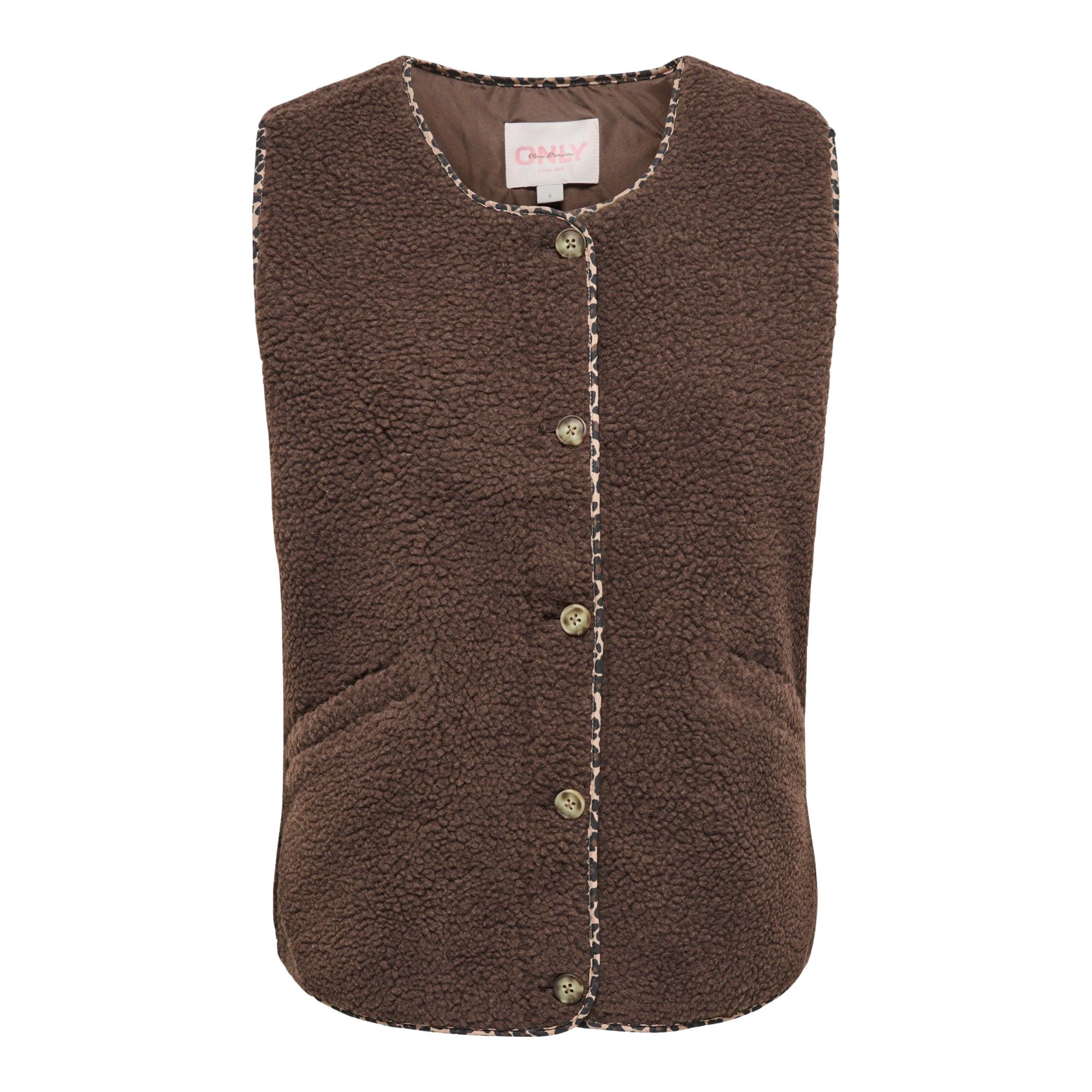 Only Baby Life Teddy Vest Dames
