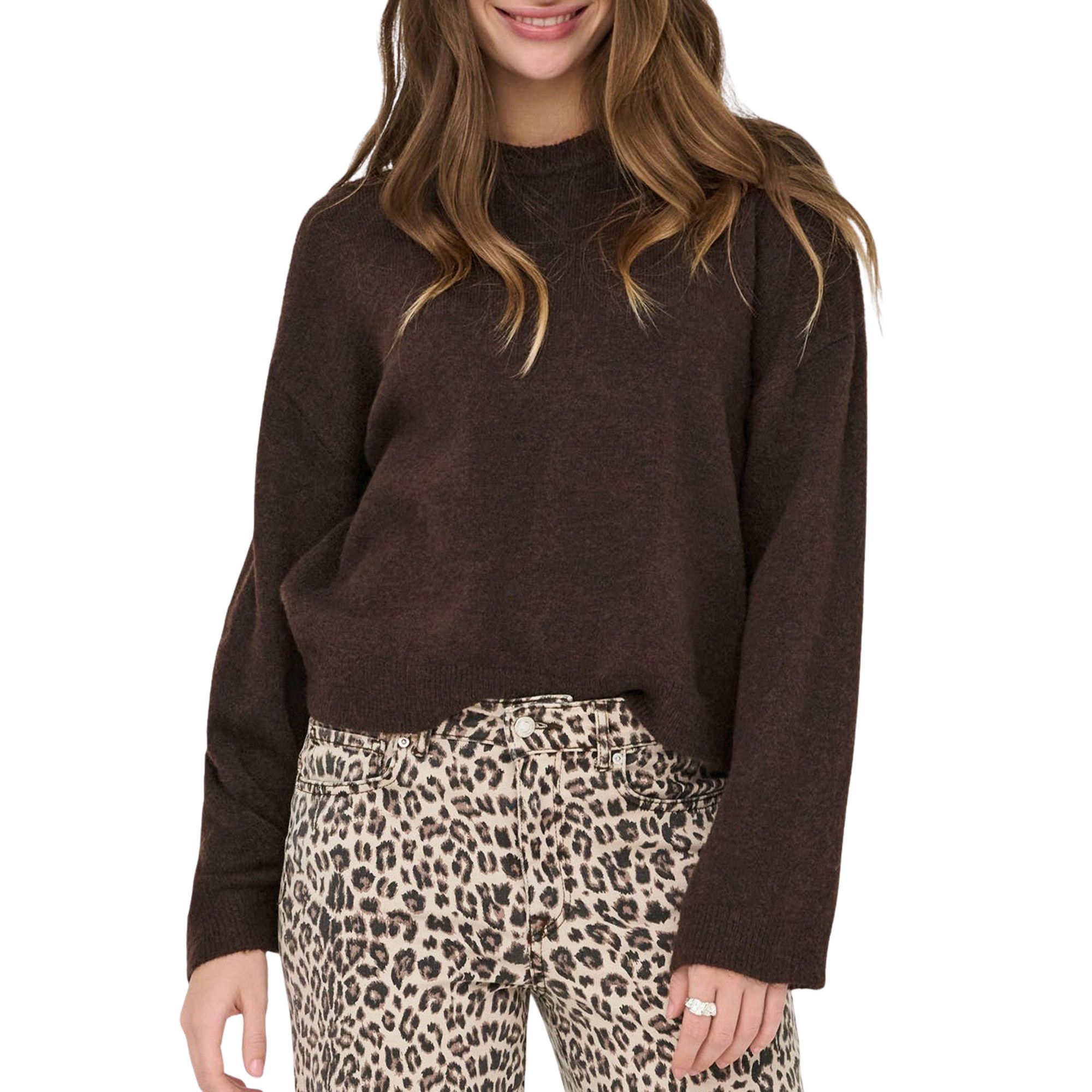 Only Simoni O-Neck Knit Sweater Dames
