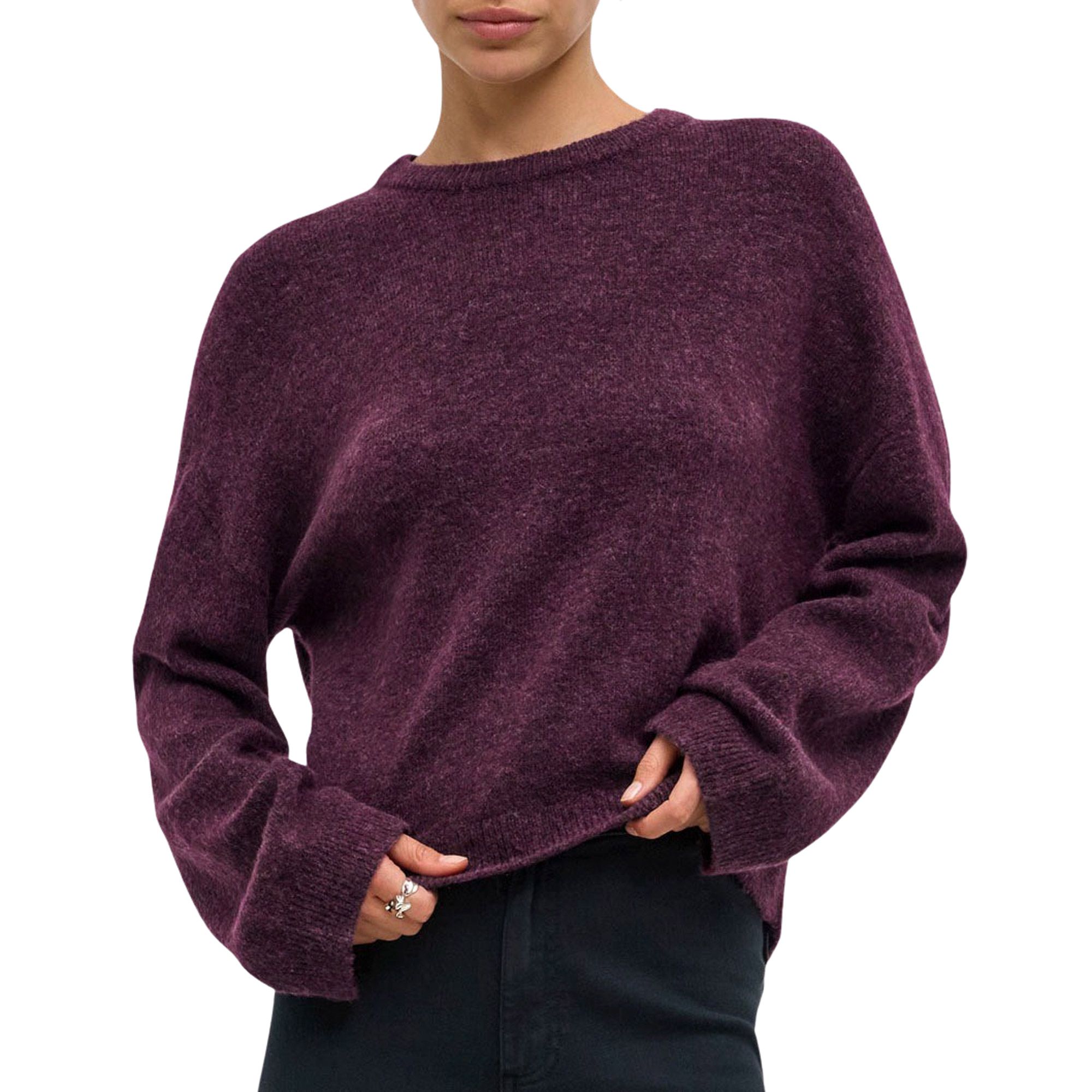 Only Simoni O-Neck Knit Sweater Dames