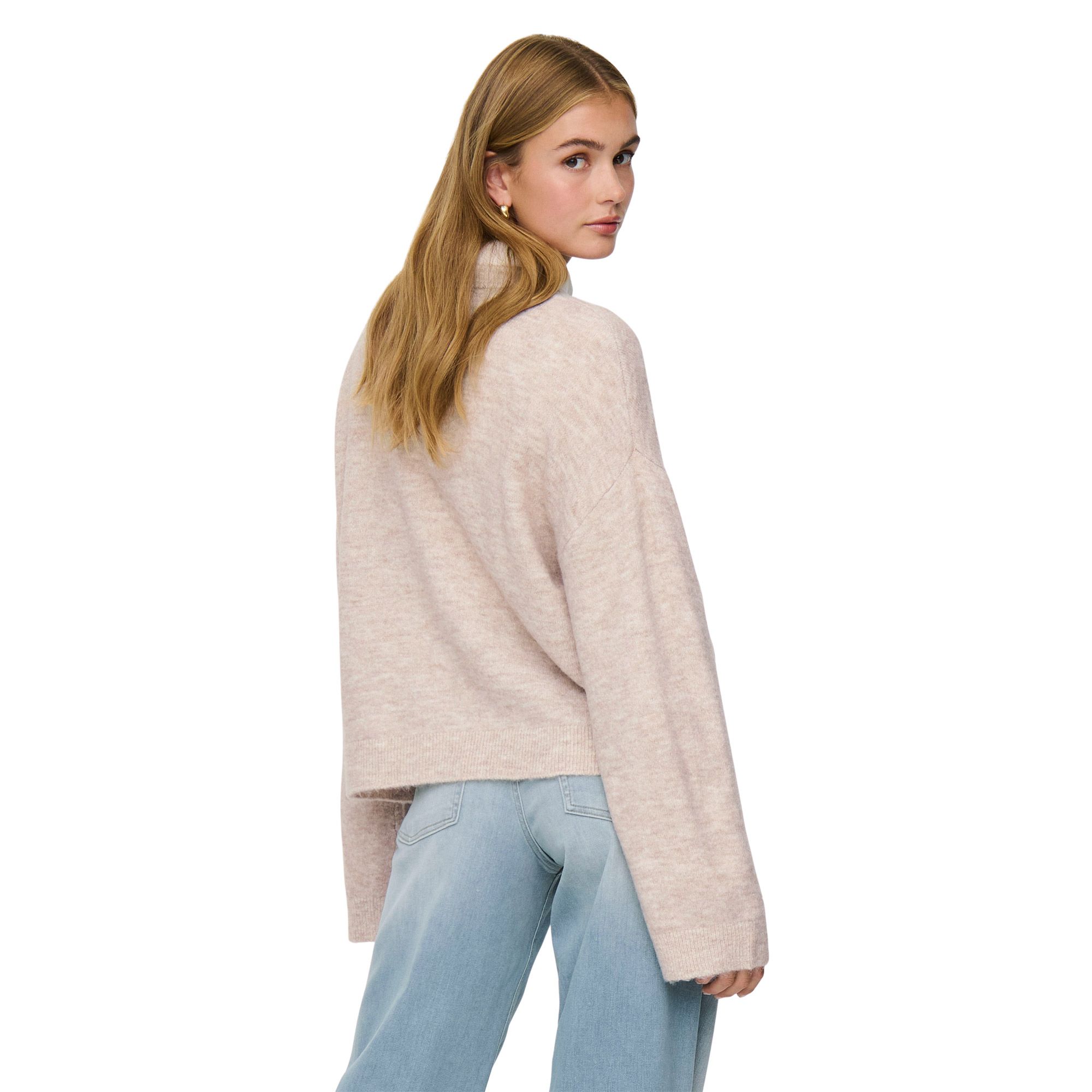 Only Simoni O-Neck Knit Sweater Dames
