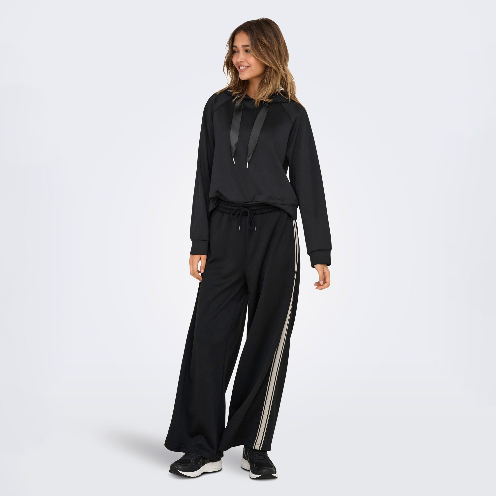 Only Lasta Wide Stripe Joggingbroek Dames