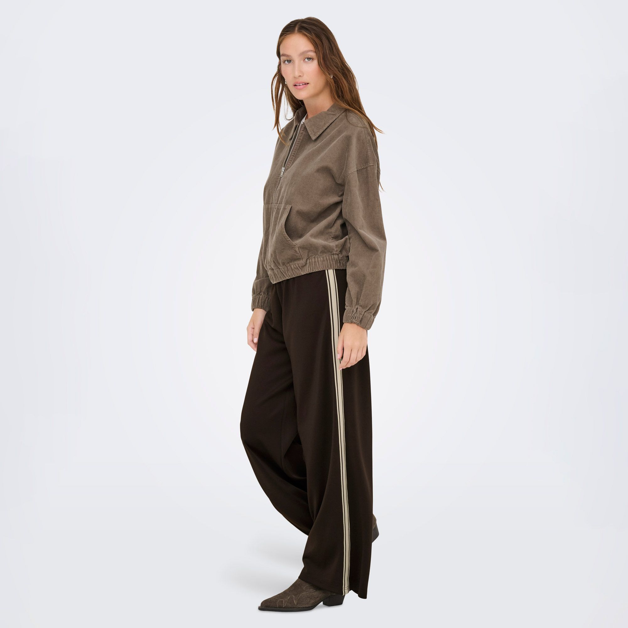 Only Lasta Wide Stripe Joggingbroek Dames