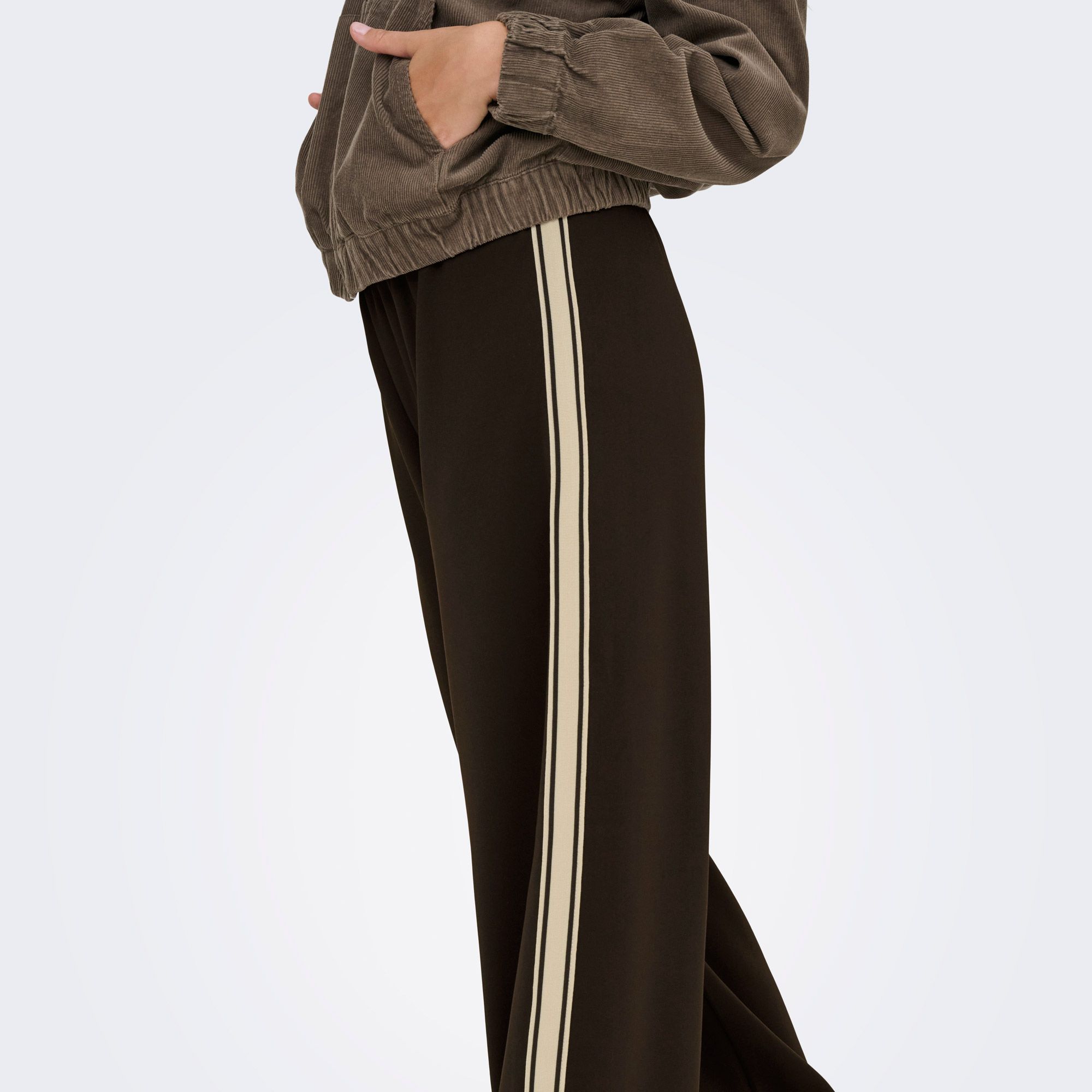 Only Lasta Wide Stripe Joggingbroek Dames