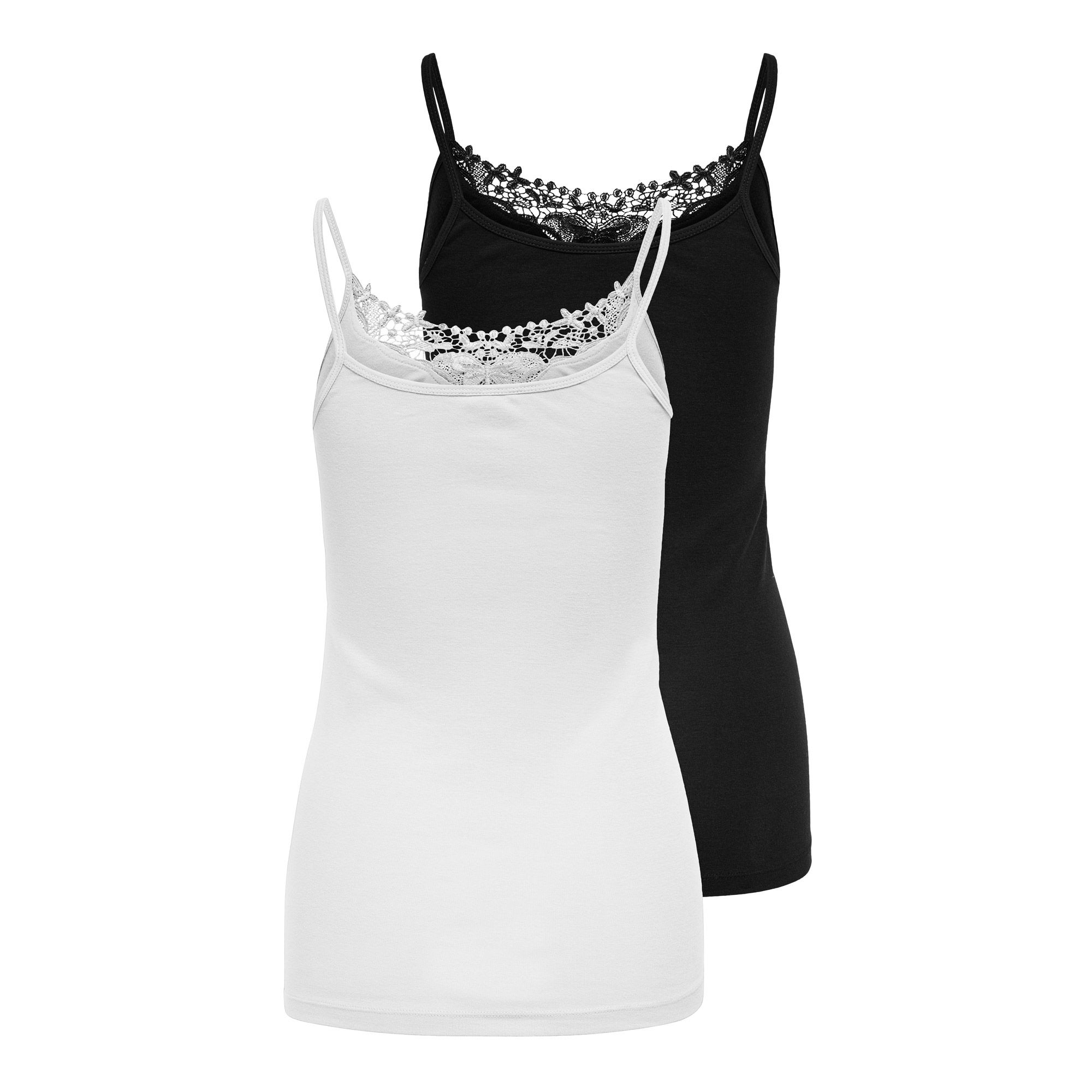 Seul Kira Lace Singlet Dames (lot de 2)