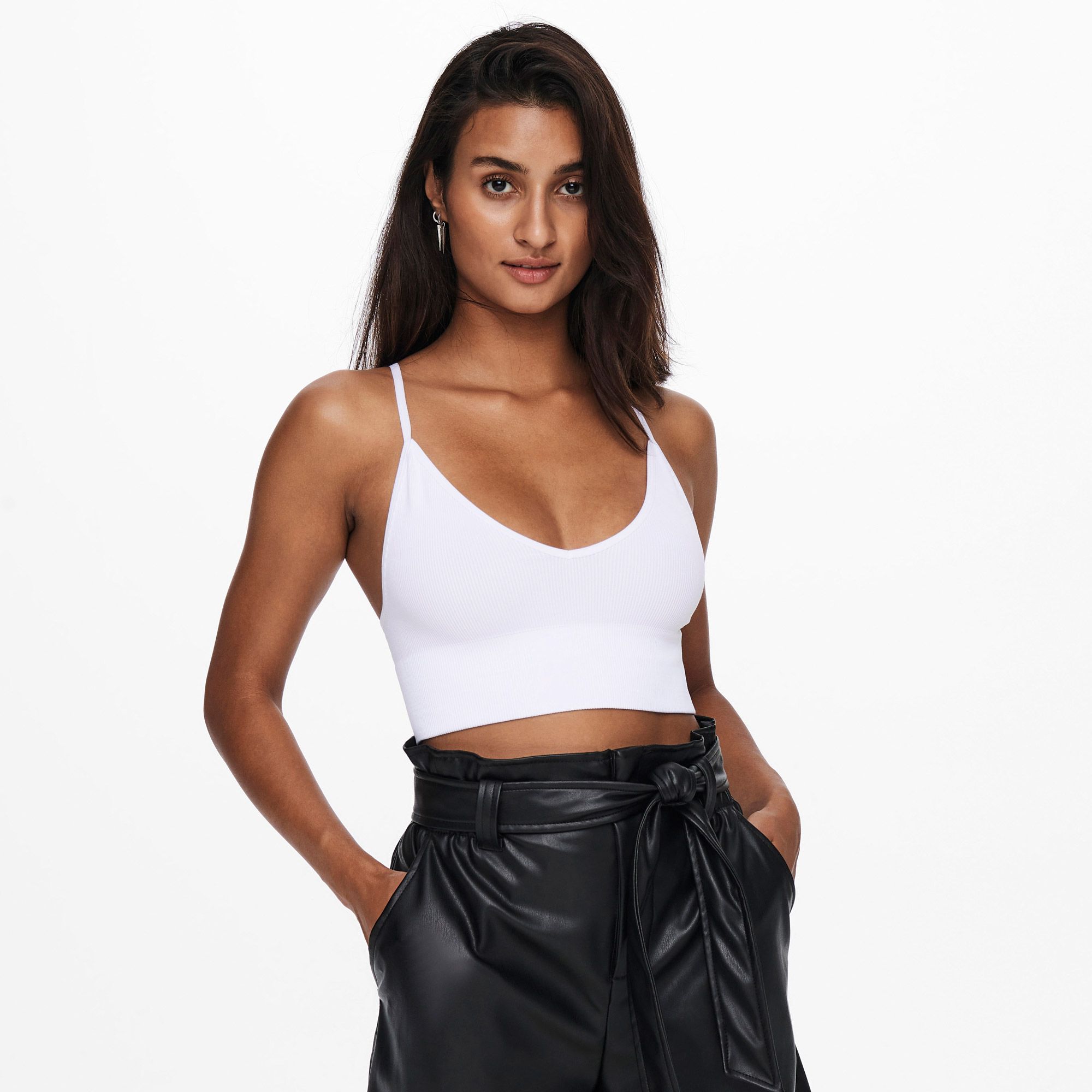 Only Vicky Rib Seamless Top Dames 